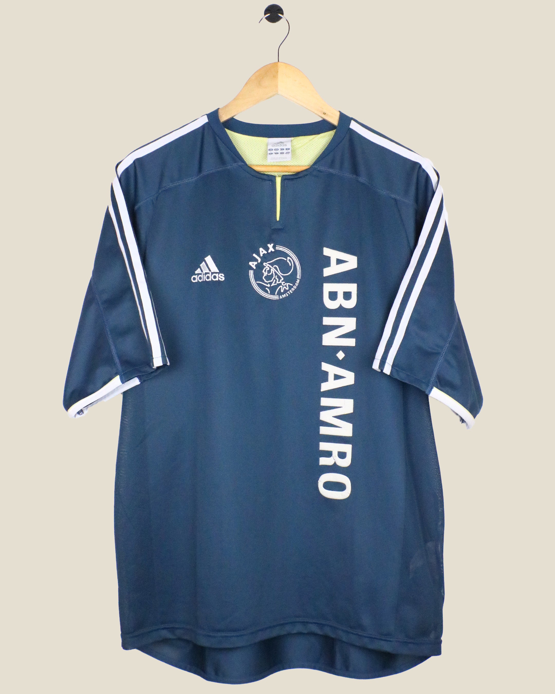 AJAX 2003/04 VAN DER VAART SIGNED BY VDV & IBRAHIMOVIC (L) ADIDAS