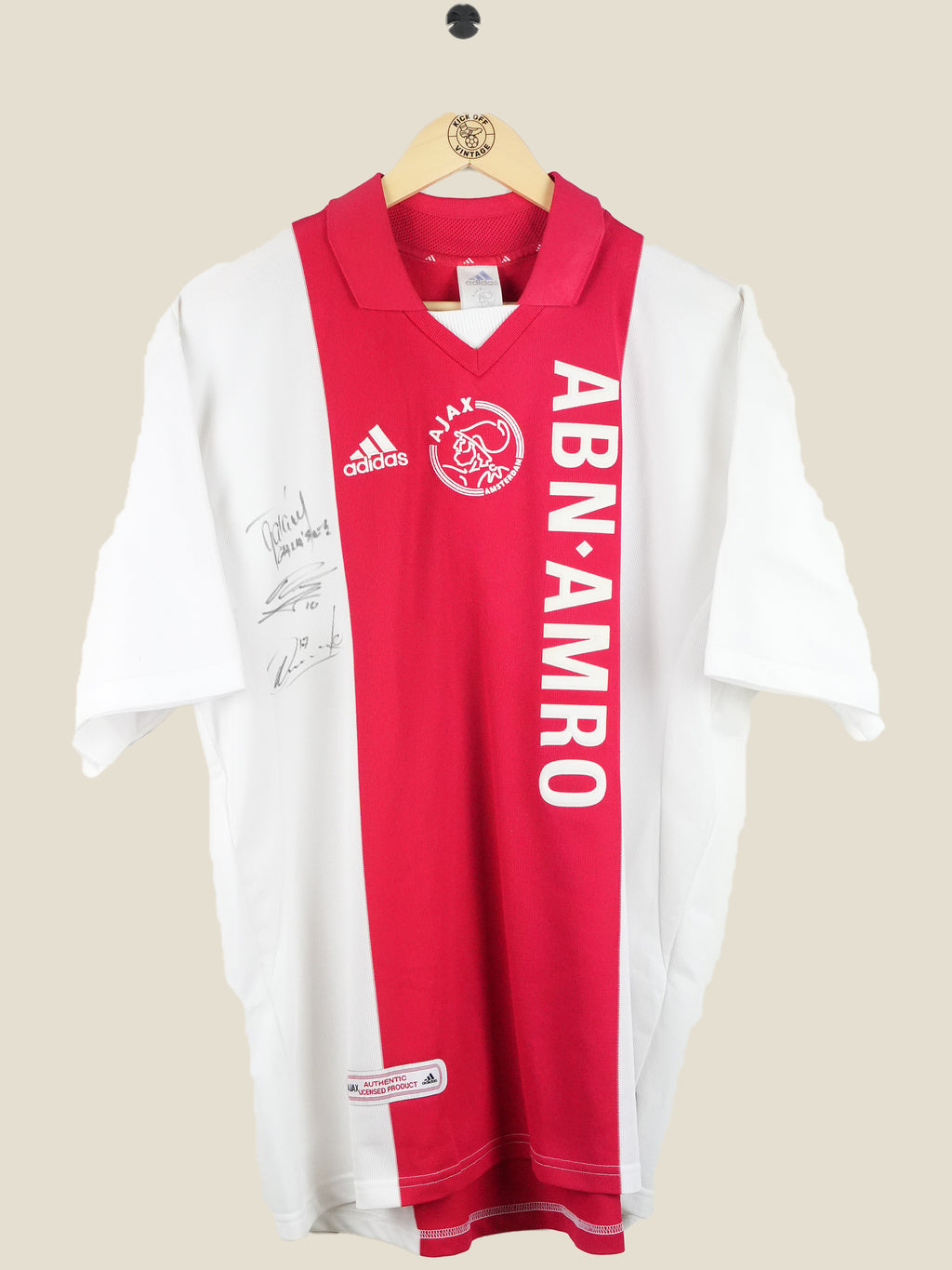 AJAX 2001/02 SIGNED HOME (XL) ADIDAS