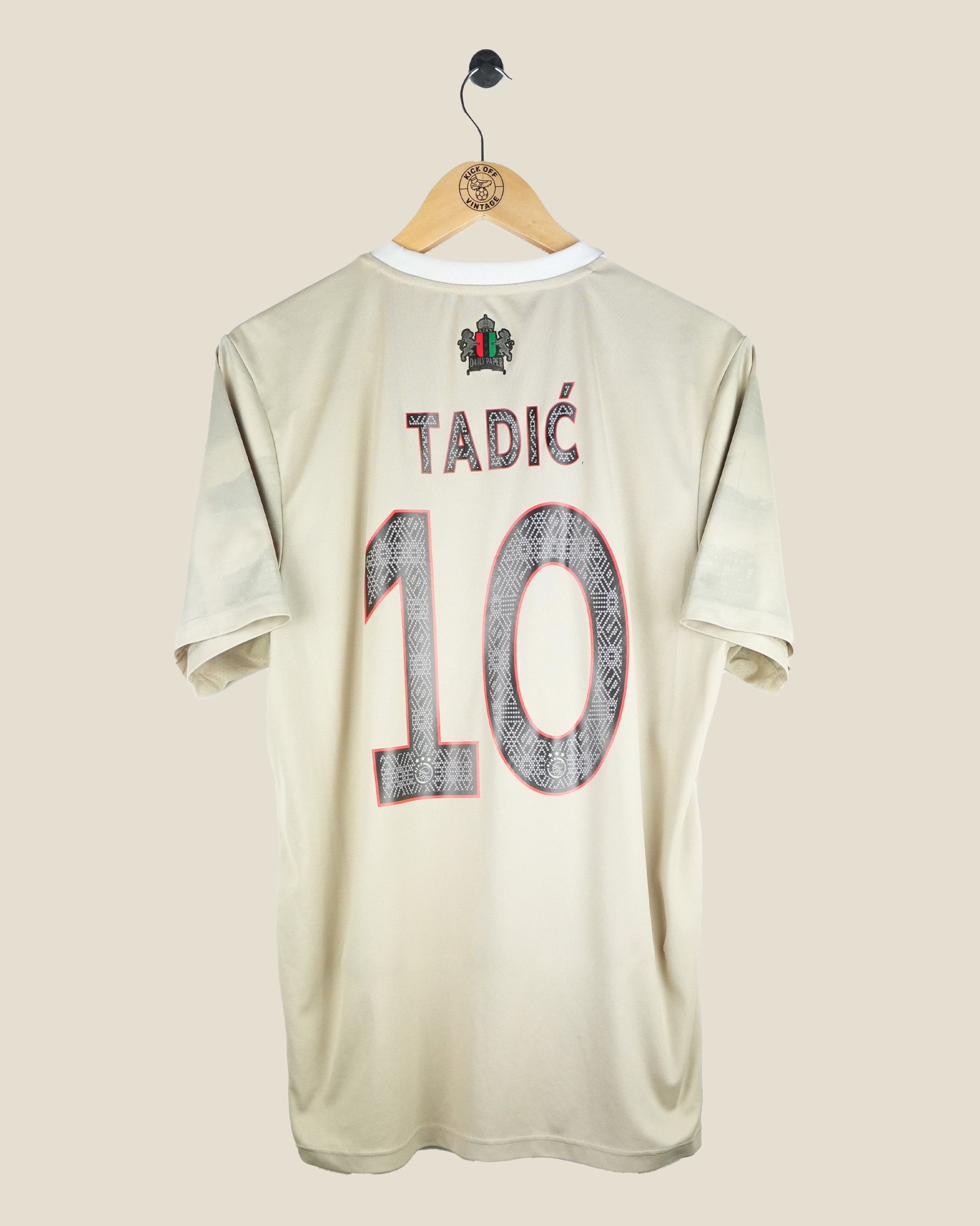 AJAX 2022/23 TADIC THIRD DAILY PAPER SHIRT (L) ADIDAS
