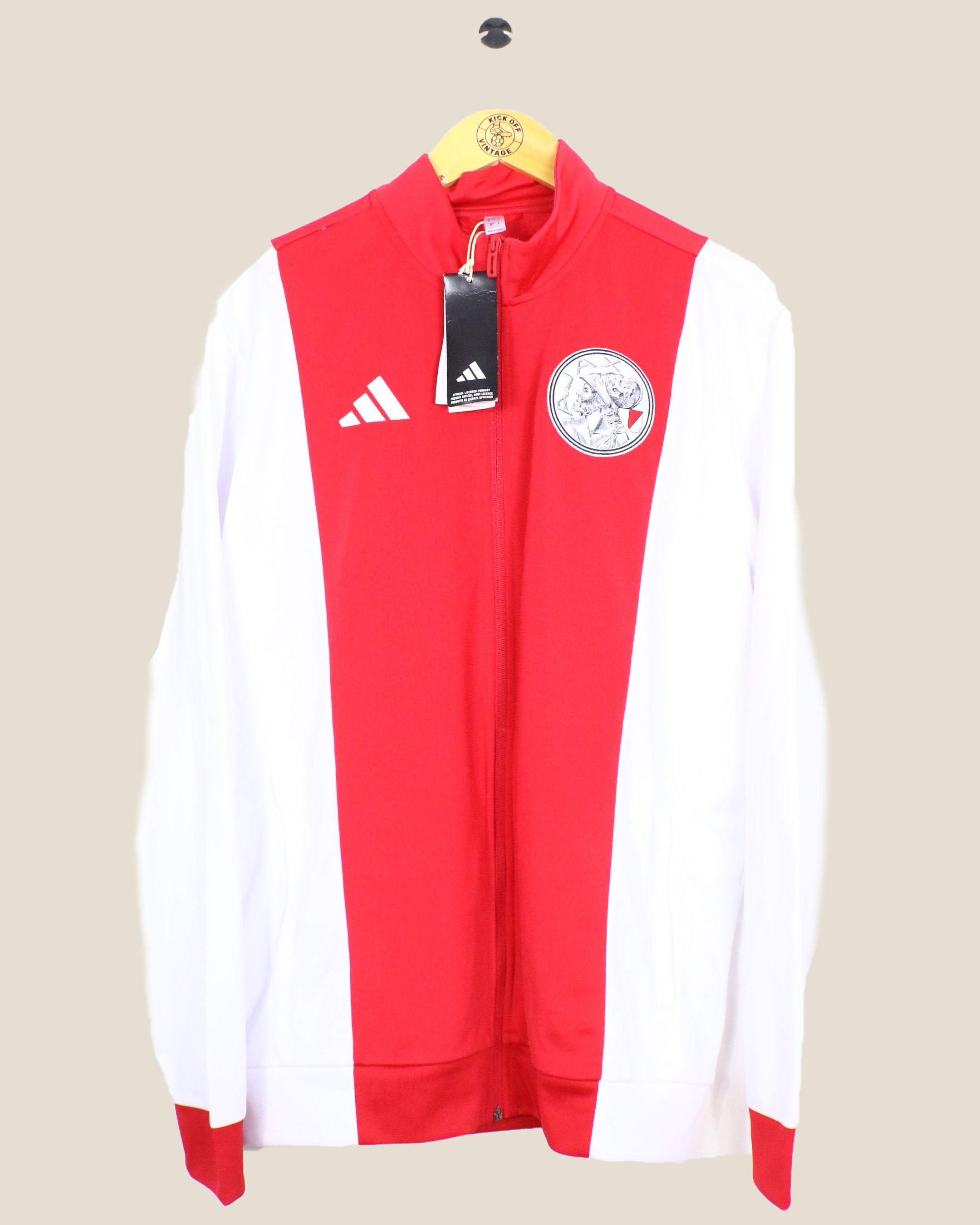 AJAX 2025/26 TRACK JACKET BNWT (M) ADIDAS