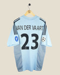 AJAX 2002/03 VAN DER VAART UCL AWAY SHIRT (XL) ADIDAS