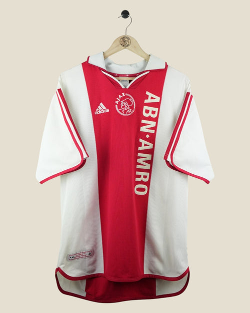 AJAX 2000/01 VAN DER VAART HOME SHIRT (XL) ADIDAS