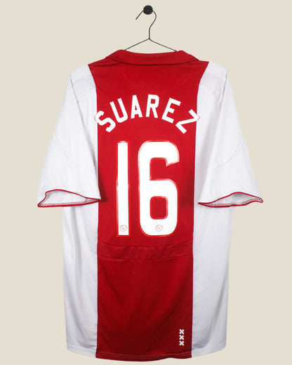 AJAX 2007/08 SUAREZ #16 HOME SHIRT (XL) ADIDAS