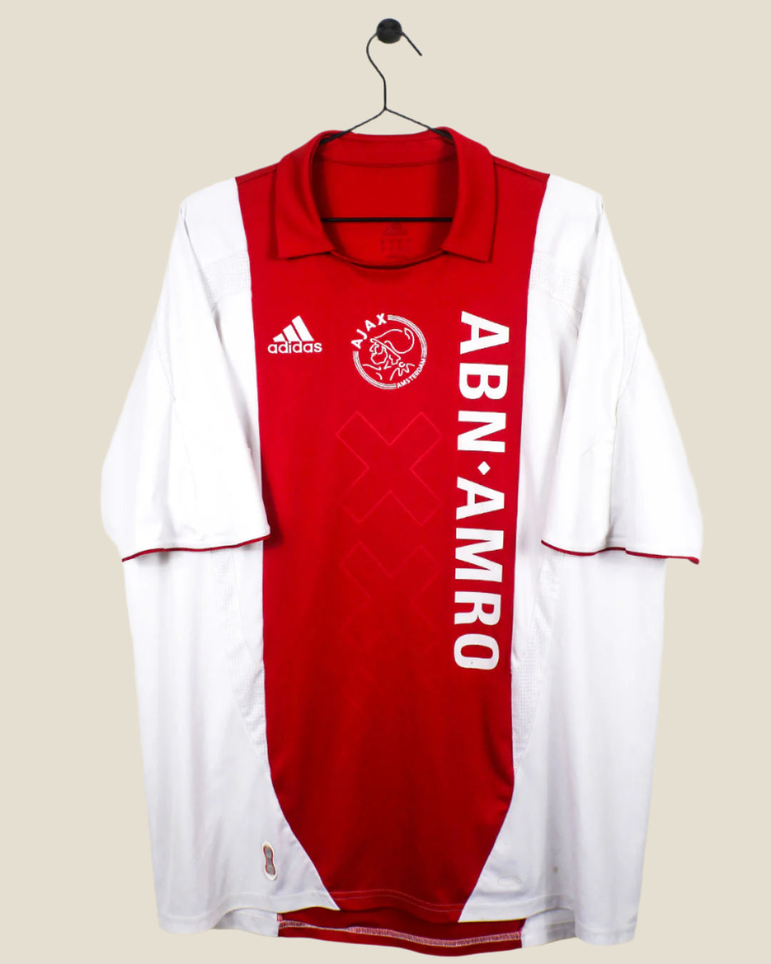 AJAX 2007/08 SUAREZ #16 HOME SHIRT (XL) ADIDAS