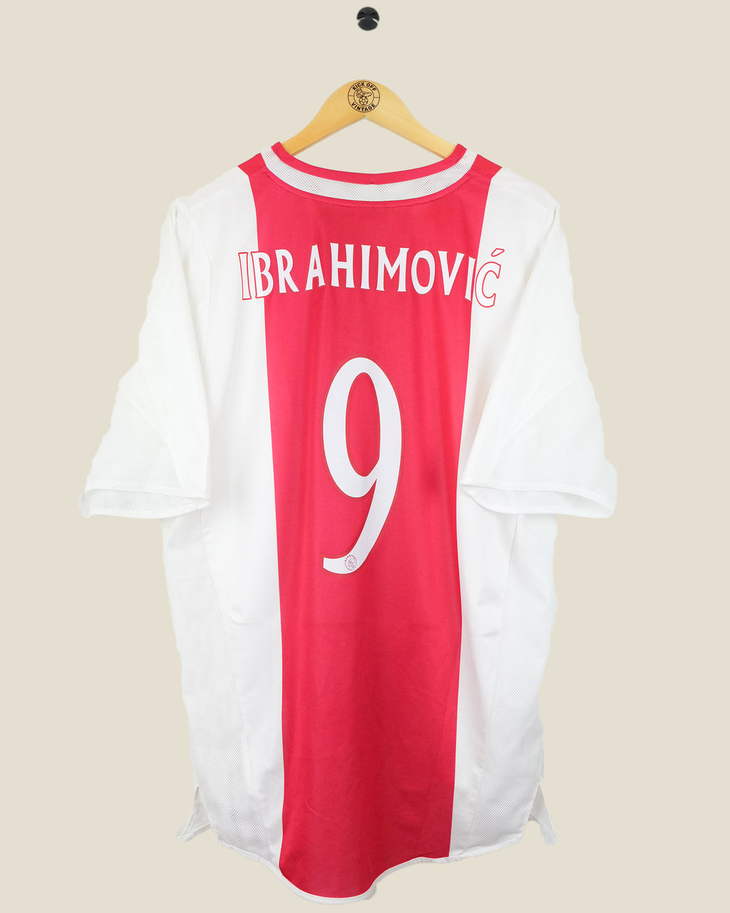AJAX 2004/05 IBRAHIMOVIC HOME SHIRT (XL) ADIDAS