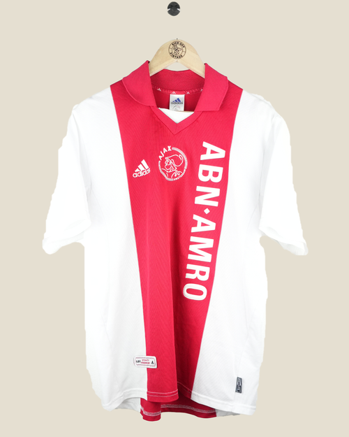 AJAX 2001/02 ZLATAN HOME SHIRT (M) ADIDAS