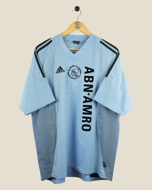 AJAX 2002/03 ZLATAN AWAY SHIRT (XL) ADIDAS
