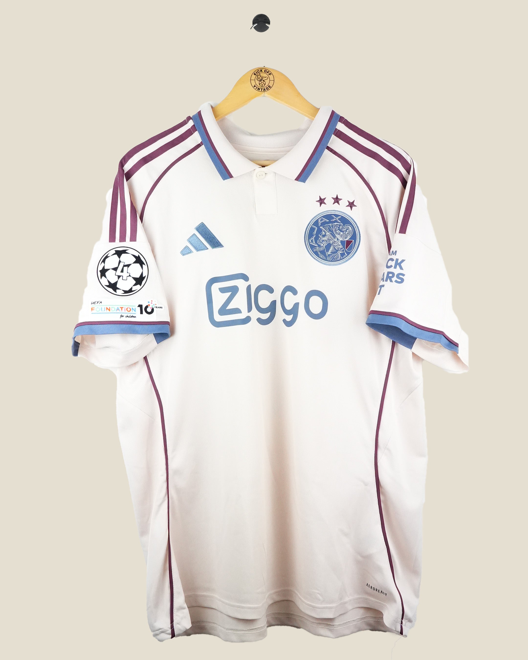 AJAX 2025/26 UCL THIRD SHIRT #5 (XL) ADIDAS
