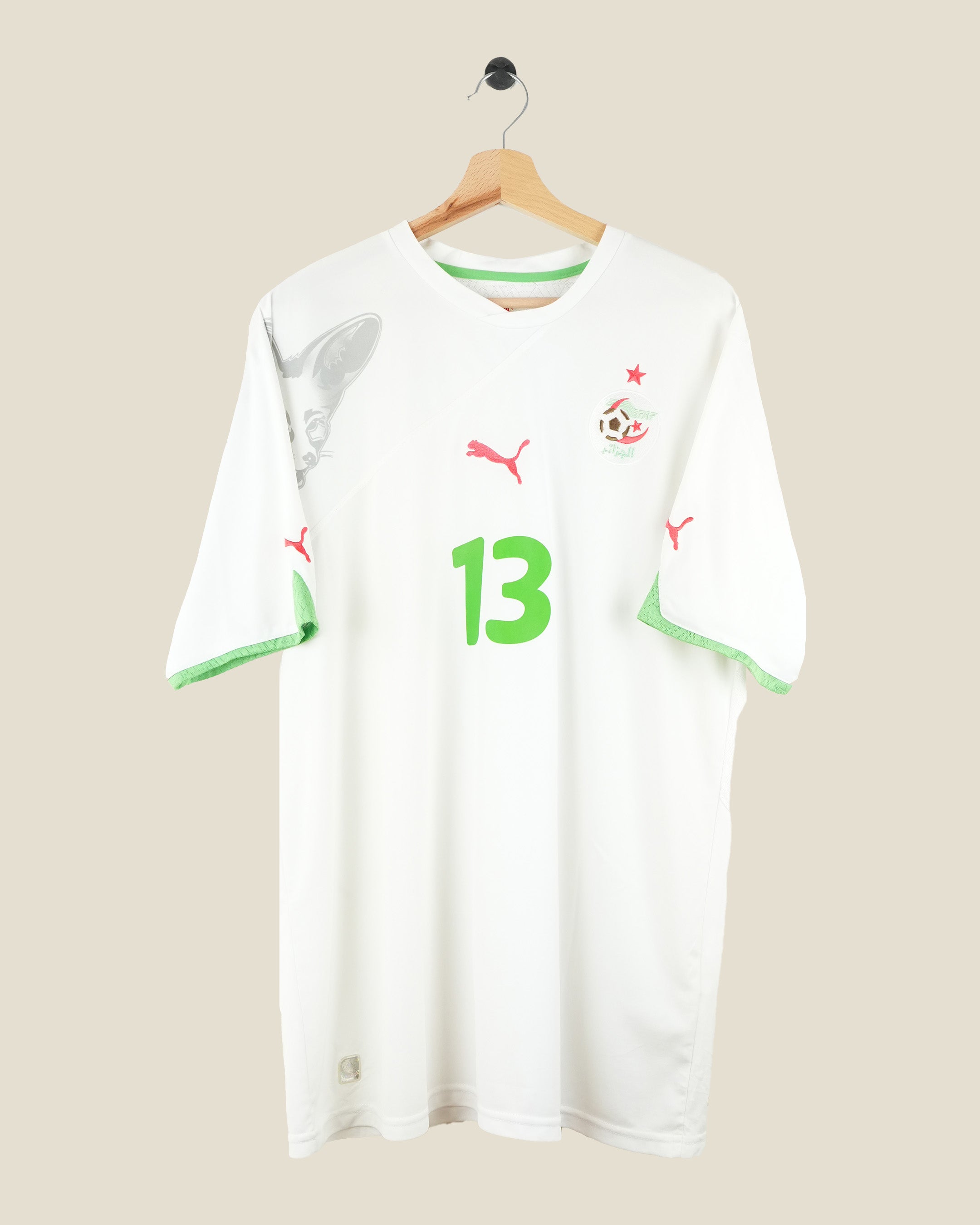 ALGERIA 2010 MATOUR HOME SHIRT (L/XL) PUMA
