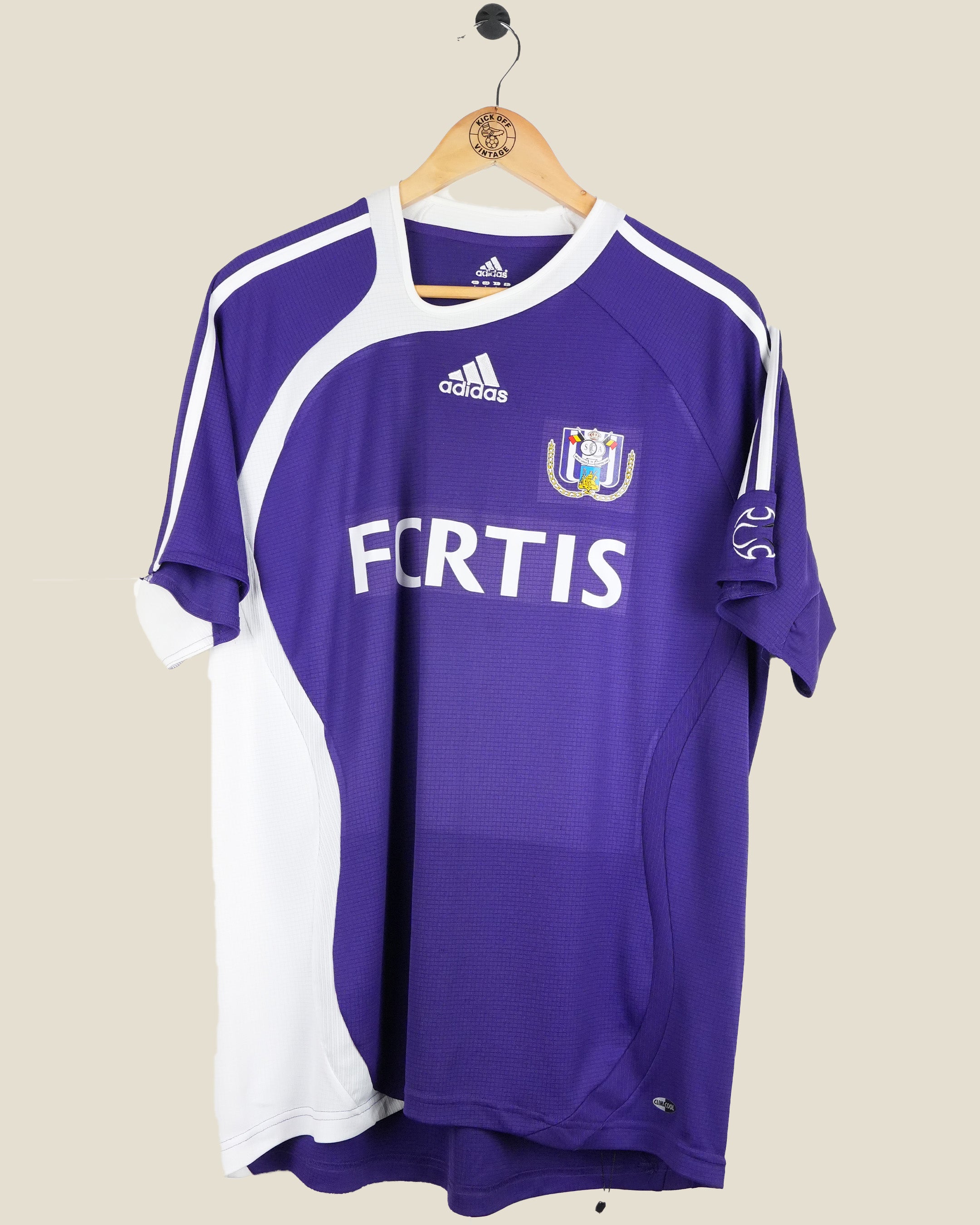 ANDERLECHT 2006/08 HOME SHIRT (L) ADIDAS