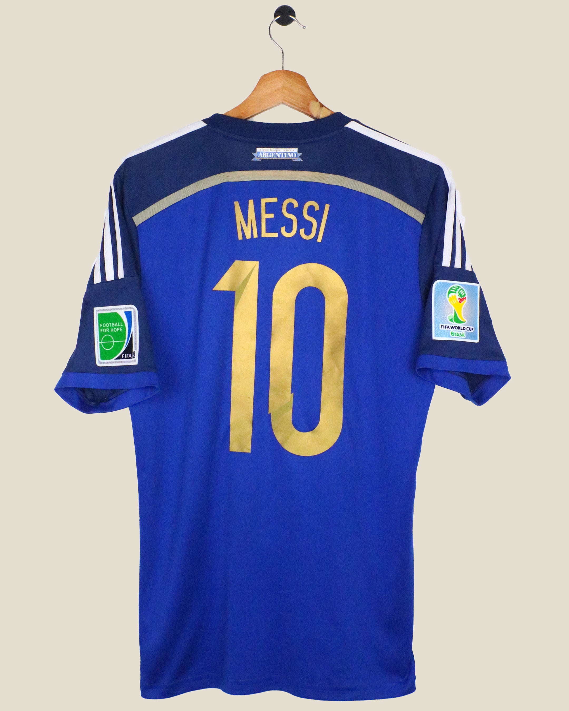 ARGENTINA 2014 MESSI WORLD CUP FINAL AWAY (M) ADIDAS