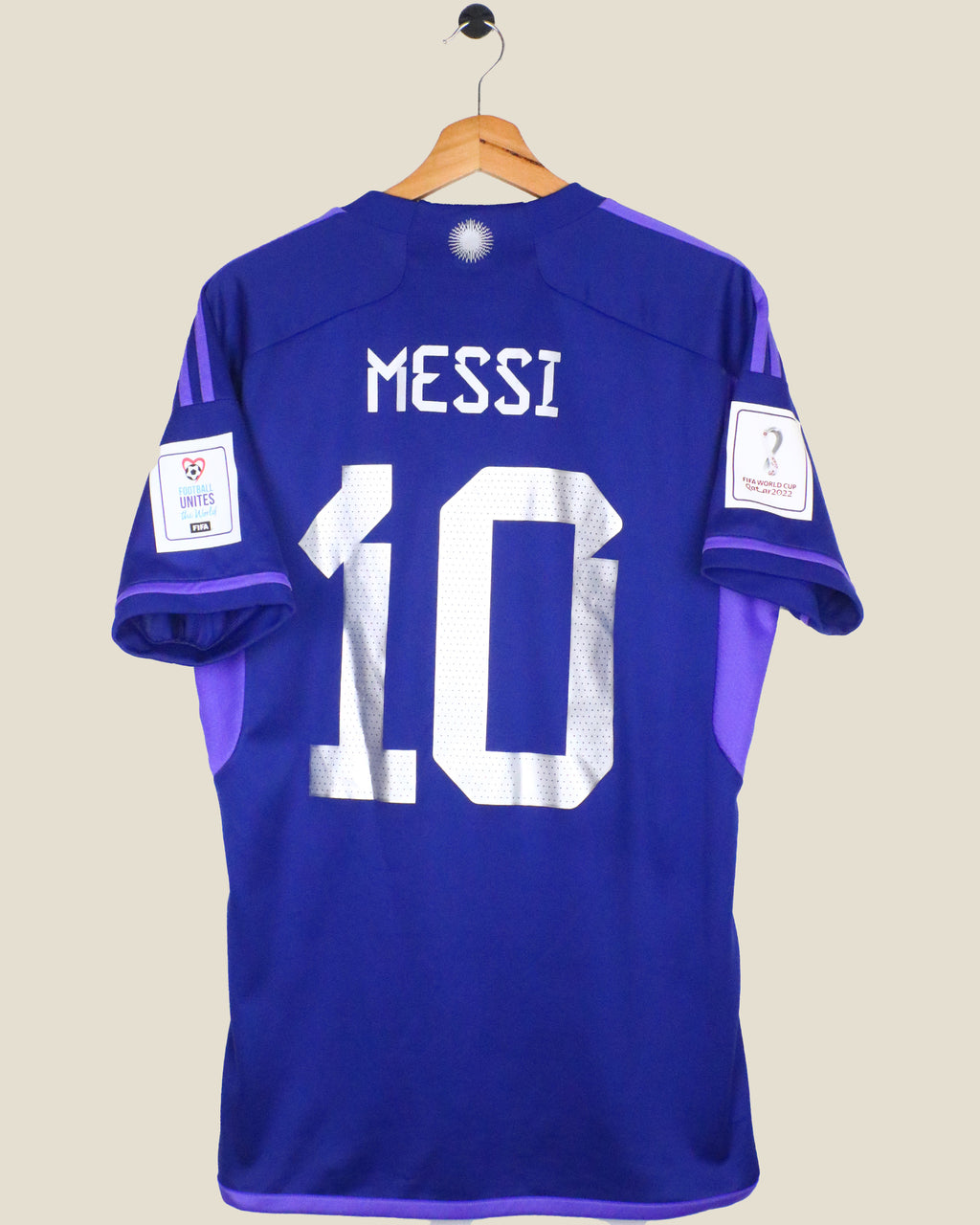 ARGENTINA 2022 MESSI WORLD CUP AWAY (M) ADIDAS