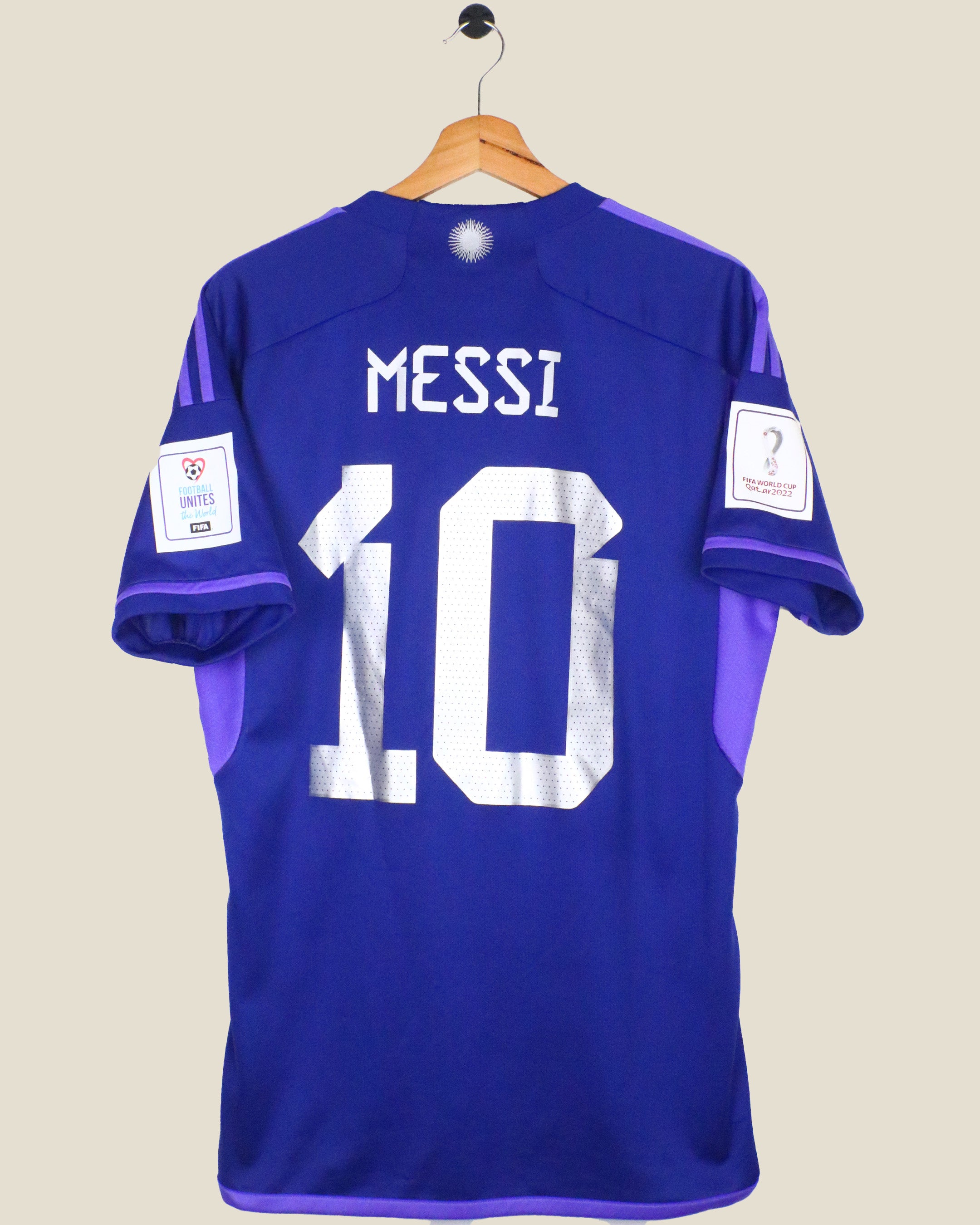 ARGENTINA 2022 MESSI WORLD CUP AWAY (M) ADIDAS