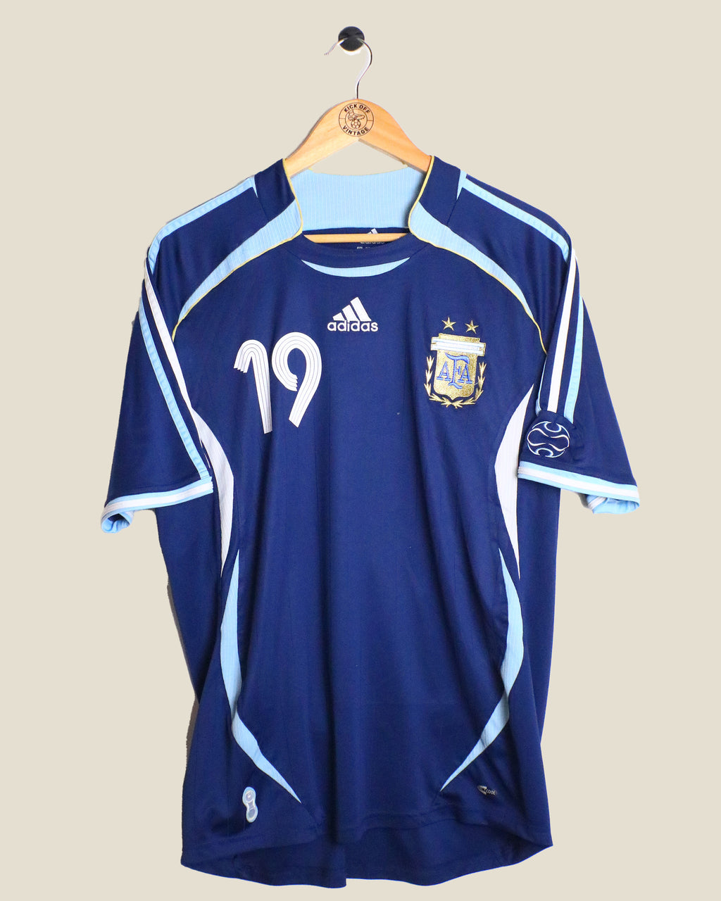 ARGENTINA 2006 MESSI AWAY (L) ADIDAS
