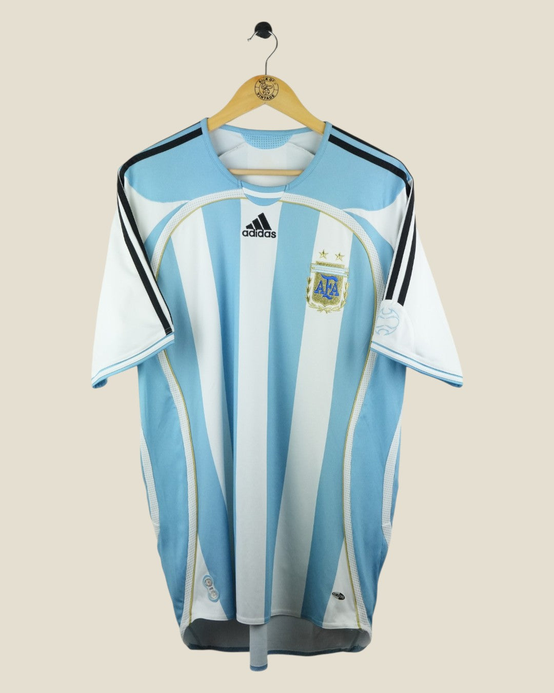 ARGENTINA 2006 HOME SHIRT (L) ADIDAS