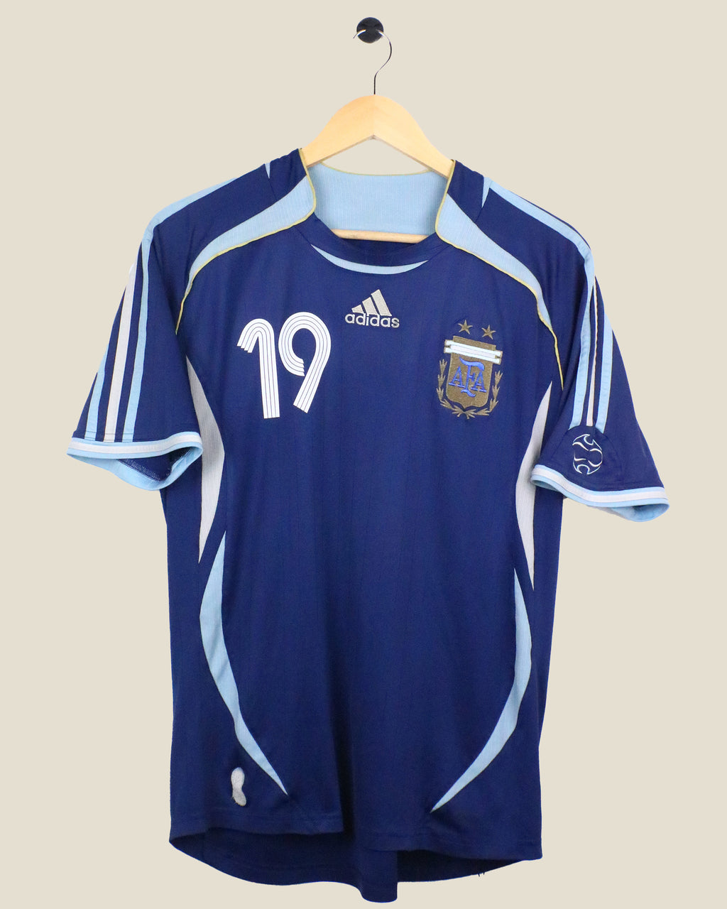 ARGENTINA 2006 MESSI #19 AWAY (M) ADIDAS