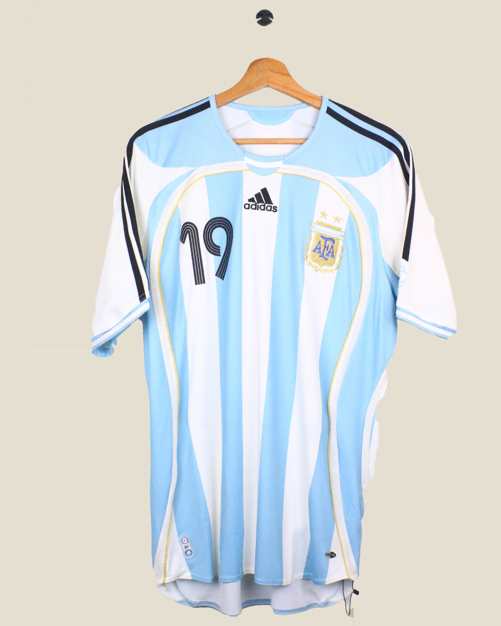 ARGENTINA 2006 MESSI #19 HOME (M) ADIDAS