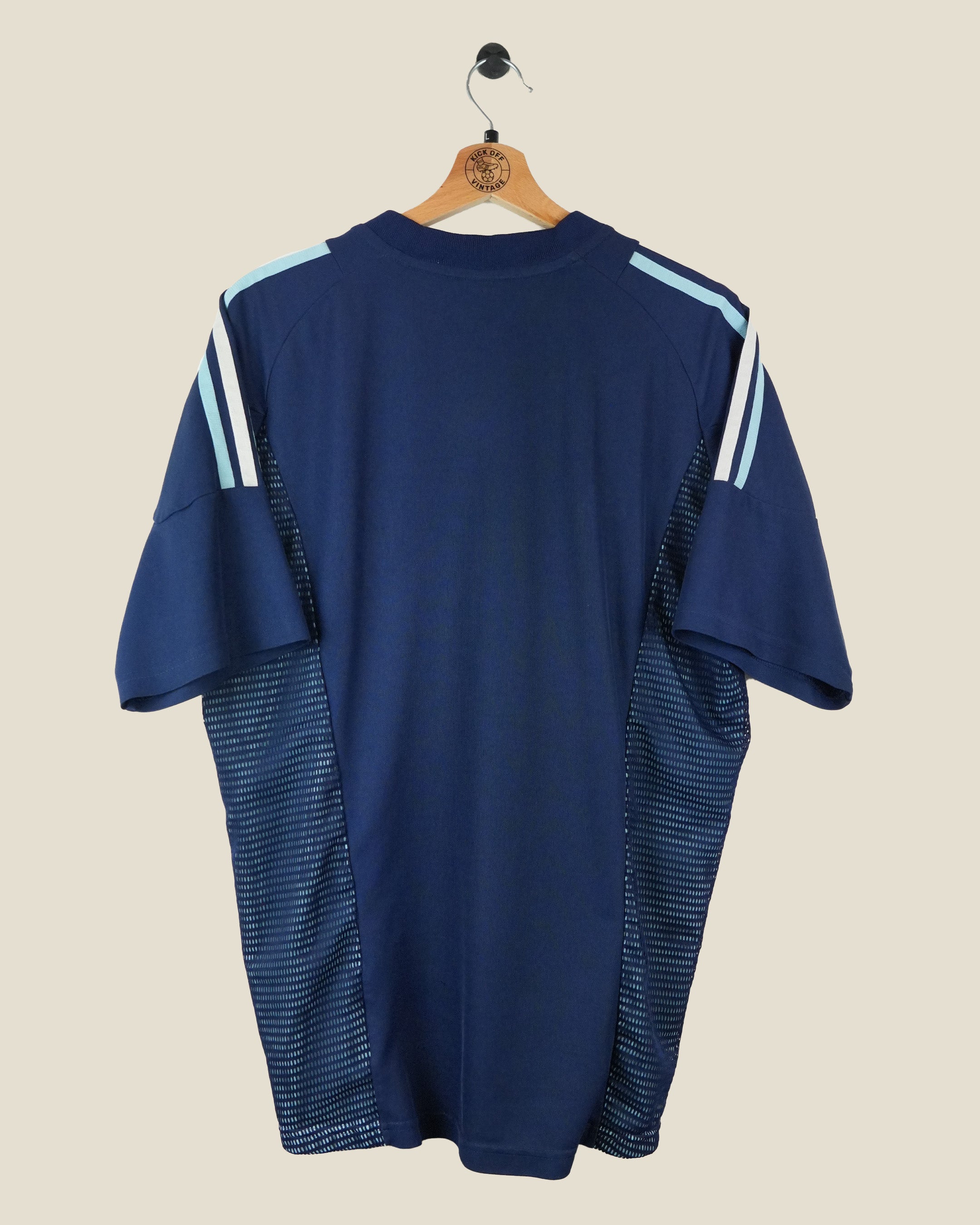 ARGENTINA 2002 AWAY SHIRT (L) ADIDAS