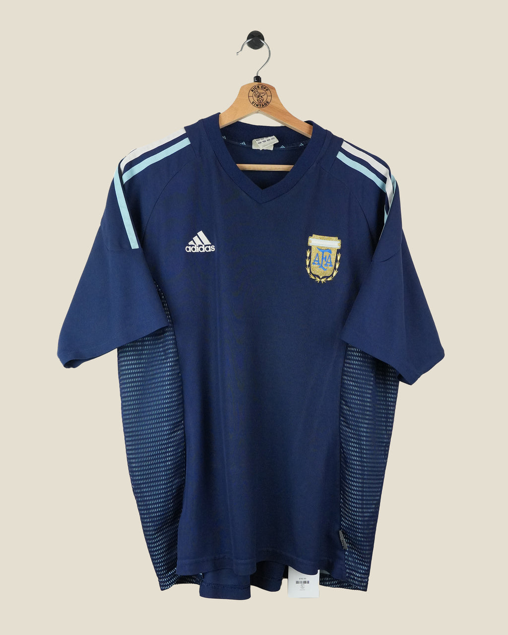 ARGENTINA 2002 AWAY SHIRT (L) ADIDAS