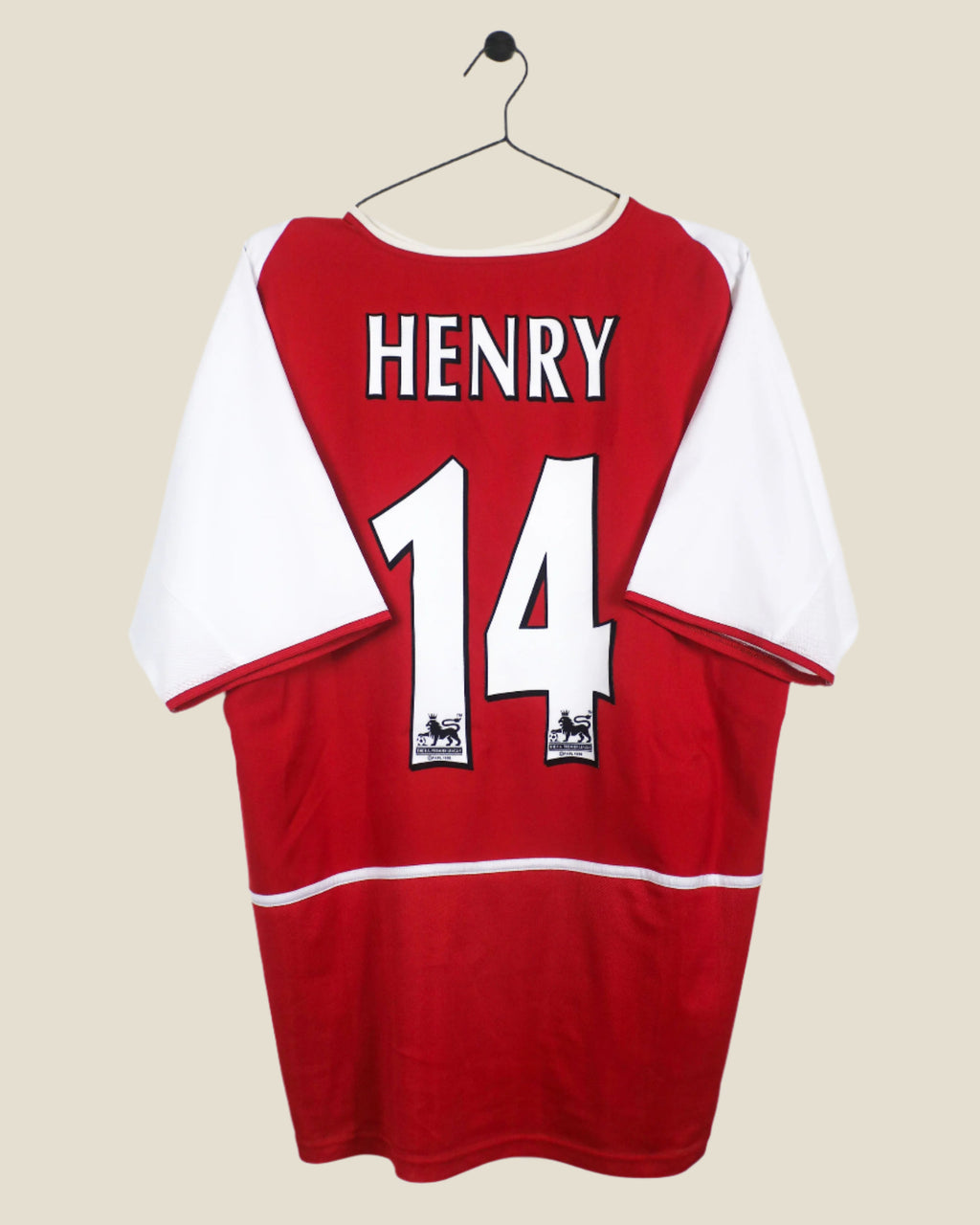 ARSENAL 2002/04 HENRY #14 HOME SHIRT (XL) NIKE