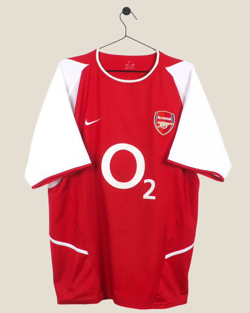 ARSENAL 2002/04 HENRY #14 HOME SHIRT (XL) NIKE