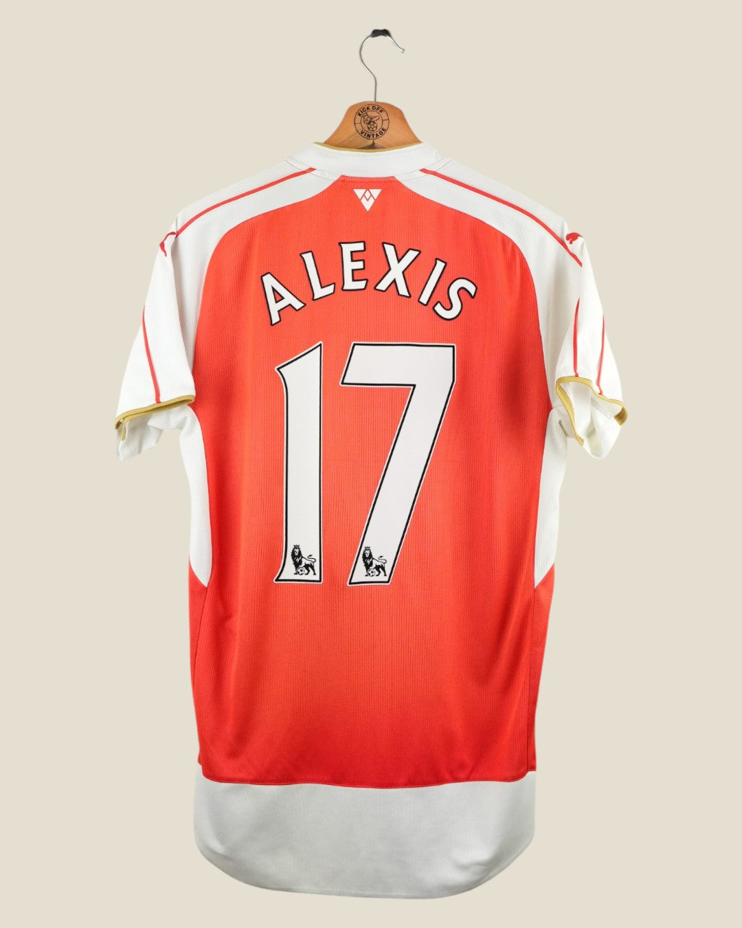 ARSENAL 2015/16 ALEXIS HOME SHIRT (M) PUMA