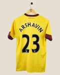 ARSENAL 2010/11 ARSHAVIN AWAY SHIRT (M) NIKE