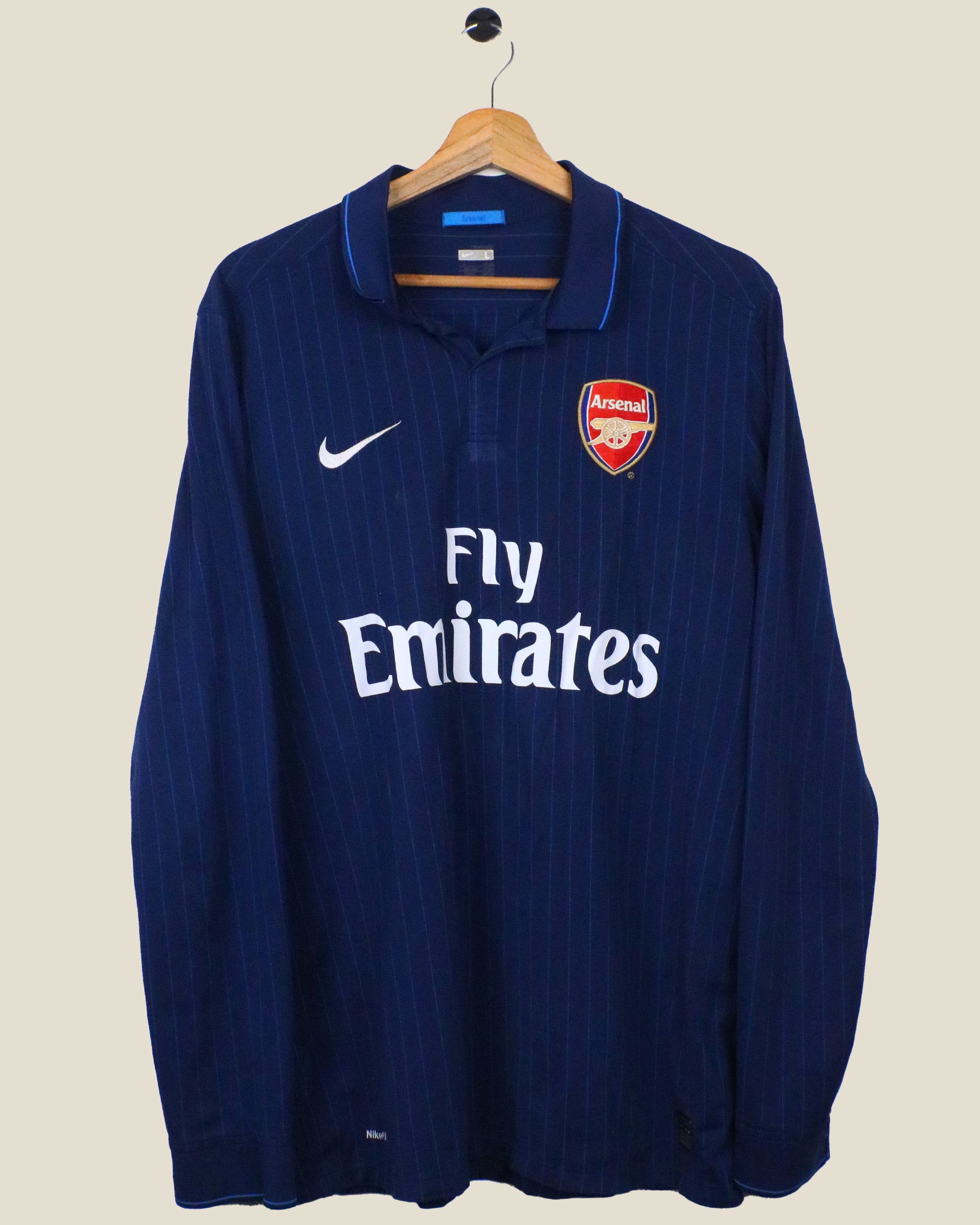 ARSENAL 2009/10 ARSHAVIN #23 AWAY L/S (L) NIKE