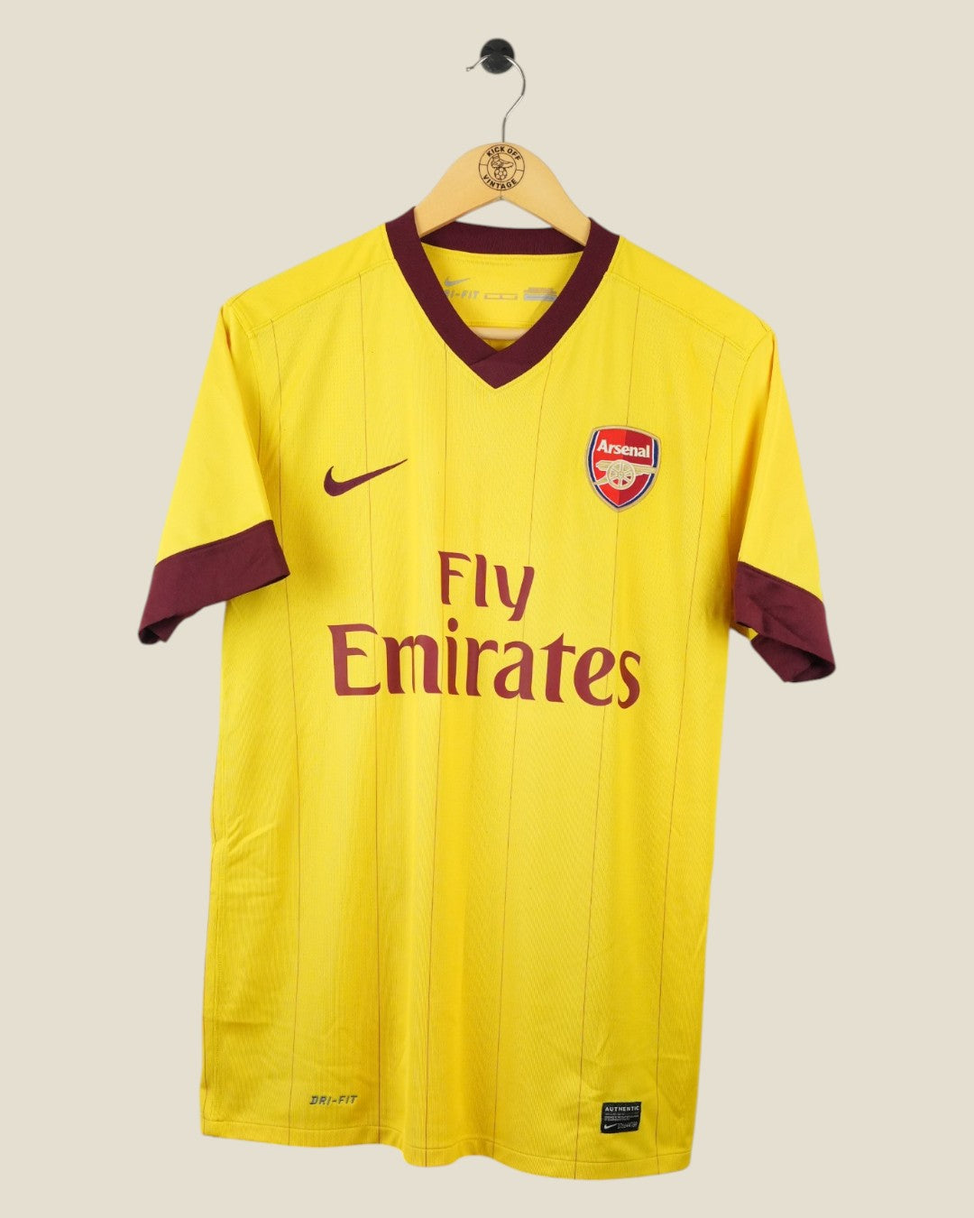 ARSENAL 2010/11 ARSHAVIN AWAY SHIRT (M) NIKE