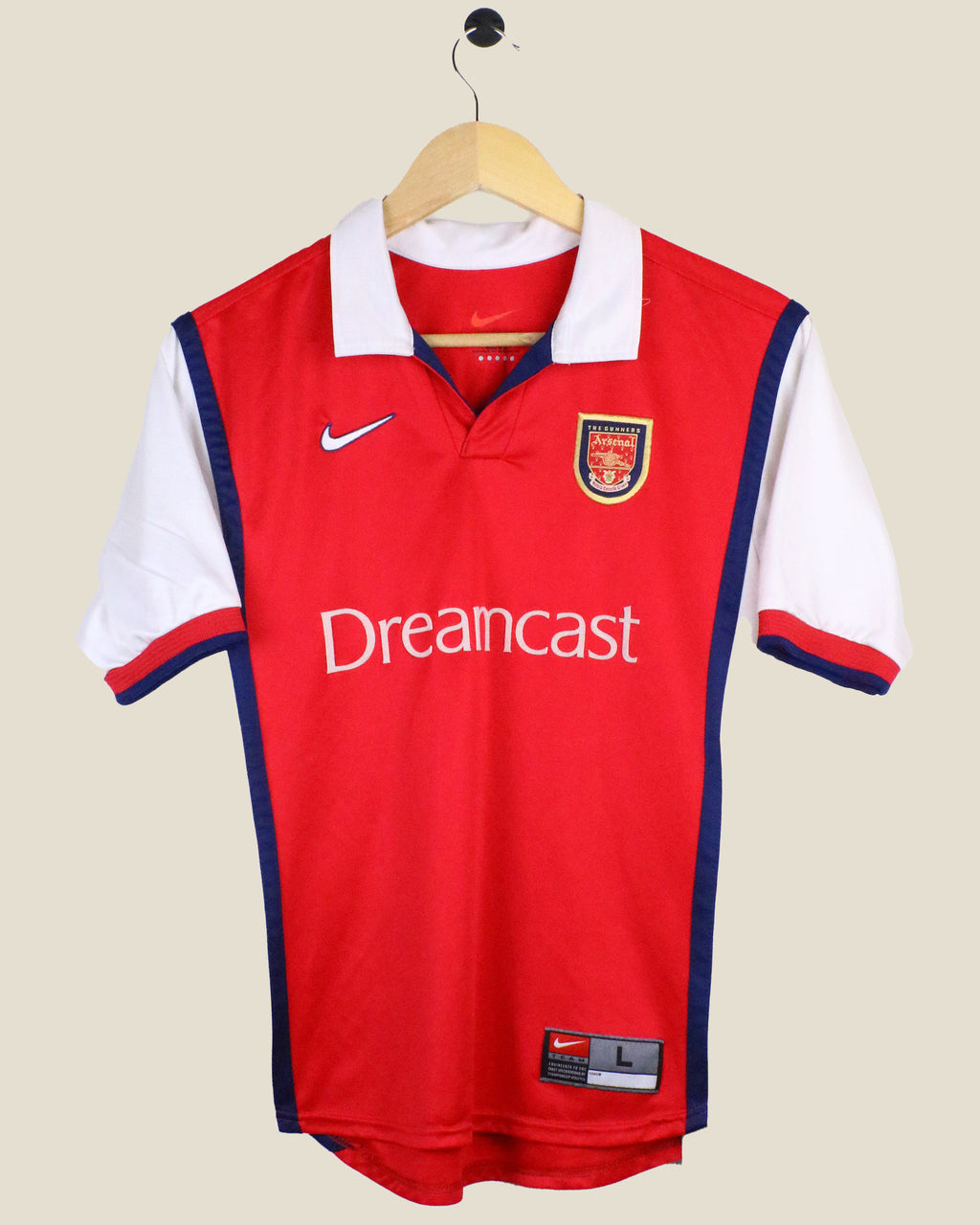 ARSENAL 1999/00 BERGKAMP #10 HOME (KIDS L) NIKE