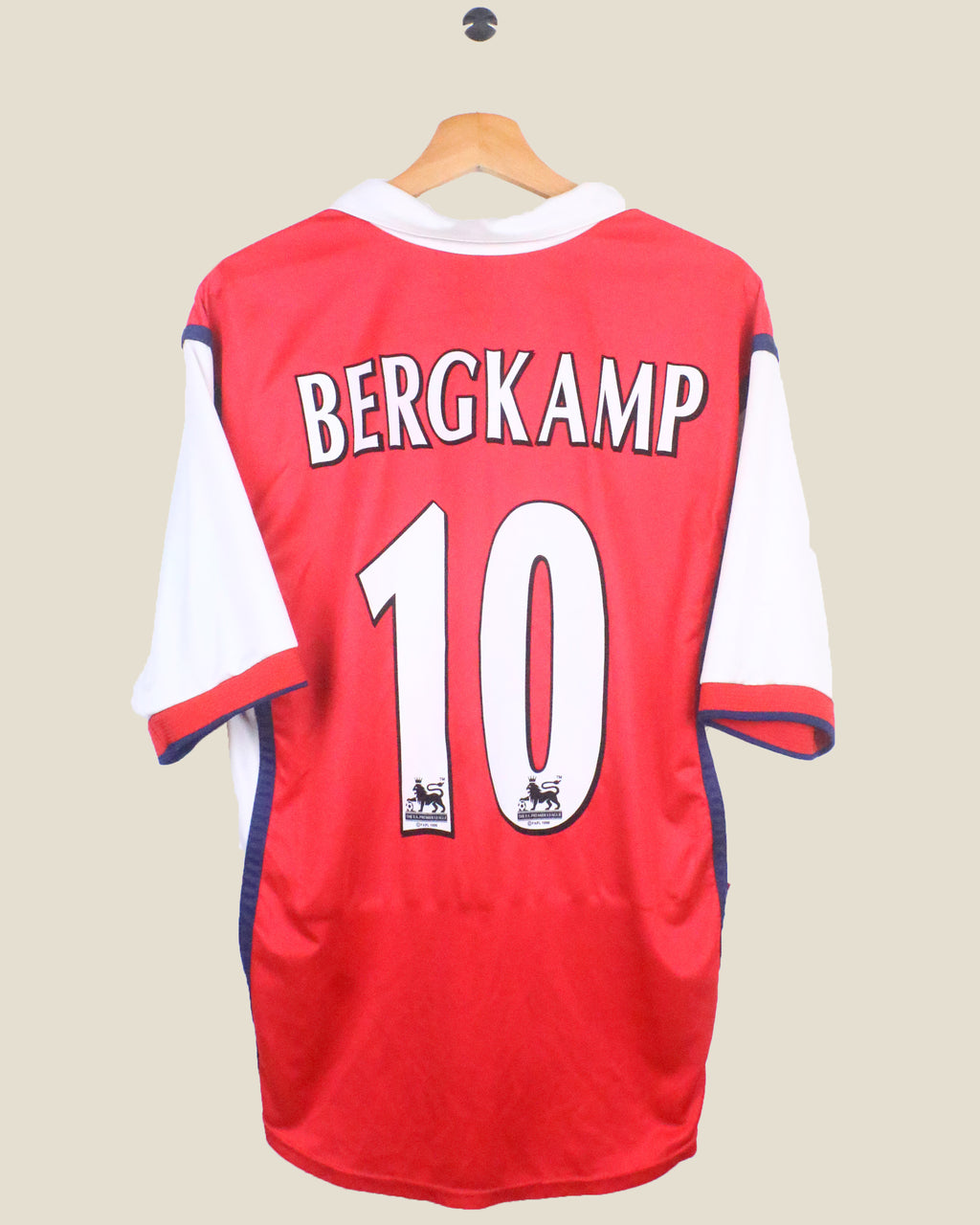 ARSENAL 1999/00 BERGKAMP #10 HOME (M) NIKE