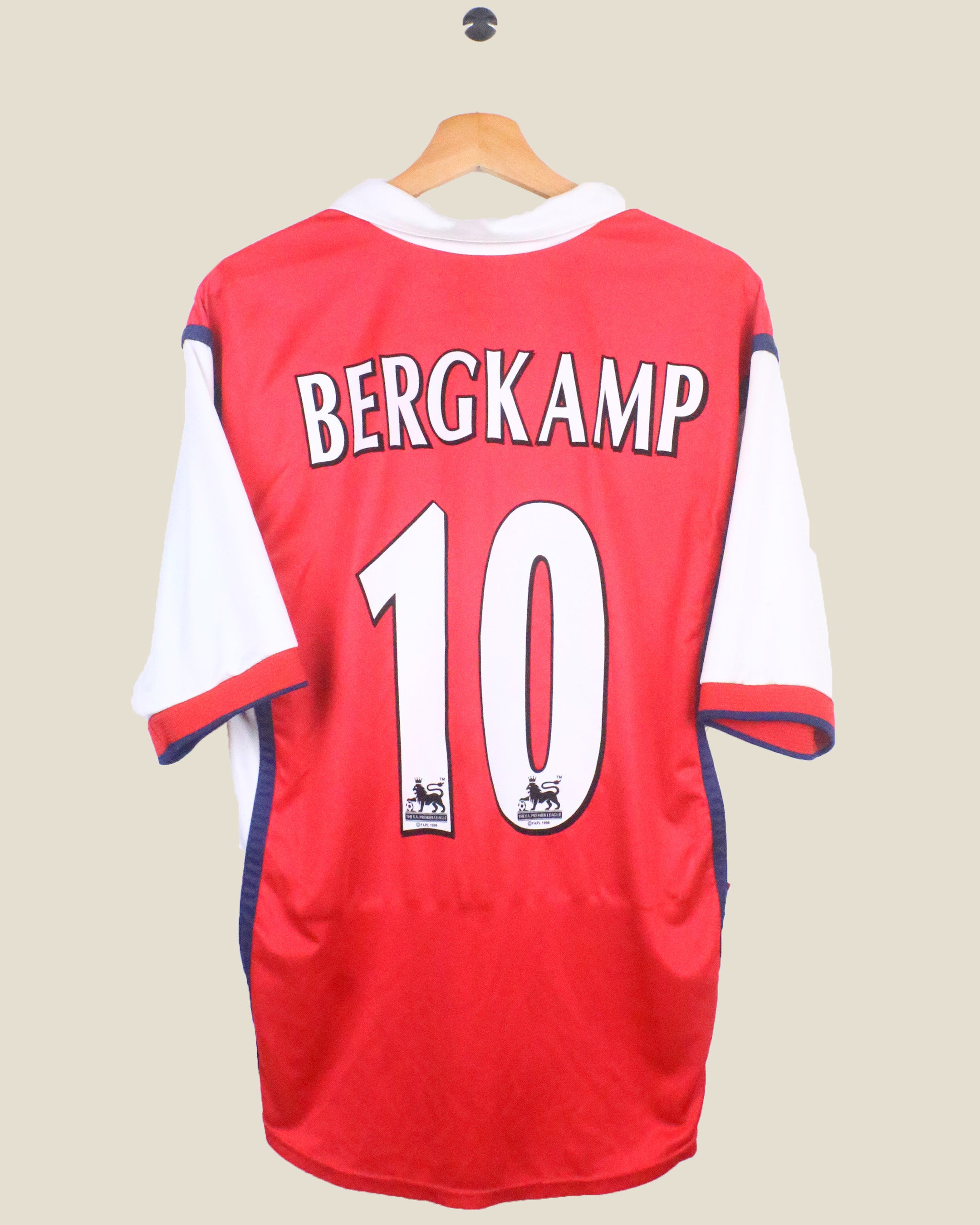 ARSENAL 1999/00 BERGKAMP #10 HOME (M) NIKE