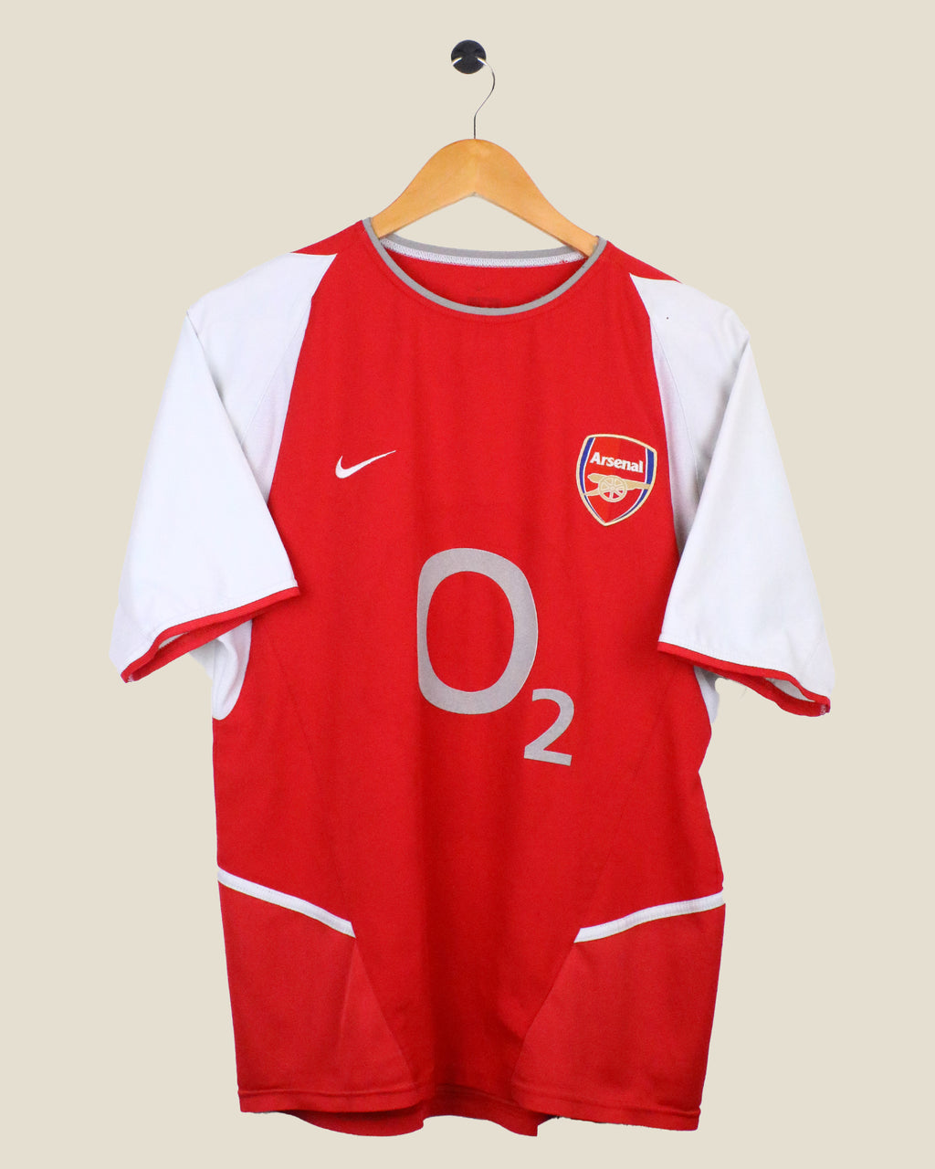 ARSENAL 2002/04  BERGKAMP #10 HOME (M) NIKE