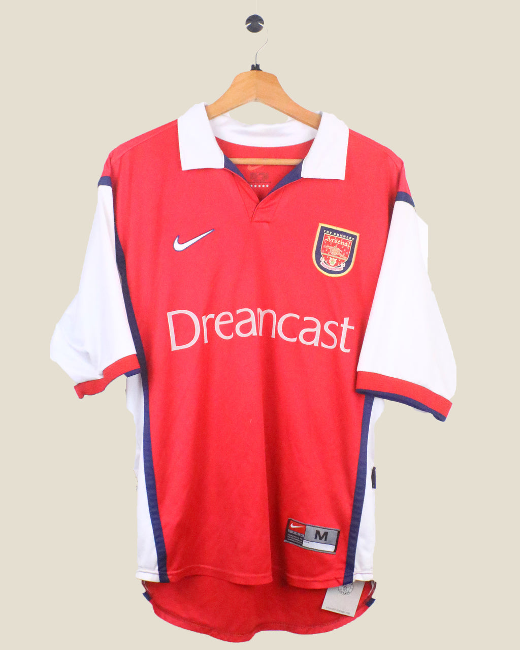 ARSENAL 1999/00 BERGKAMP #10 HOME (M) NIKE