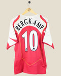 ARSENAL 2004/05 BERGKAMP HOME SHIRT (L) NIKE