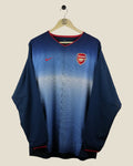 ARSENAL 2002/03 AWAY SHIRT PLAYER ISSUE L/S (L) NIKE