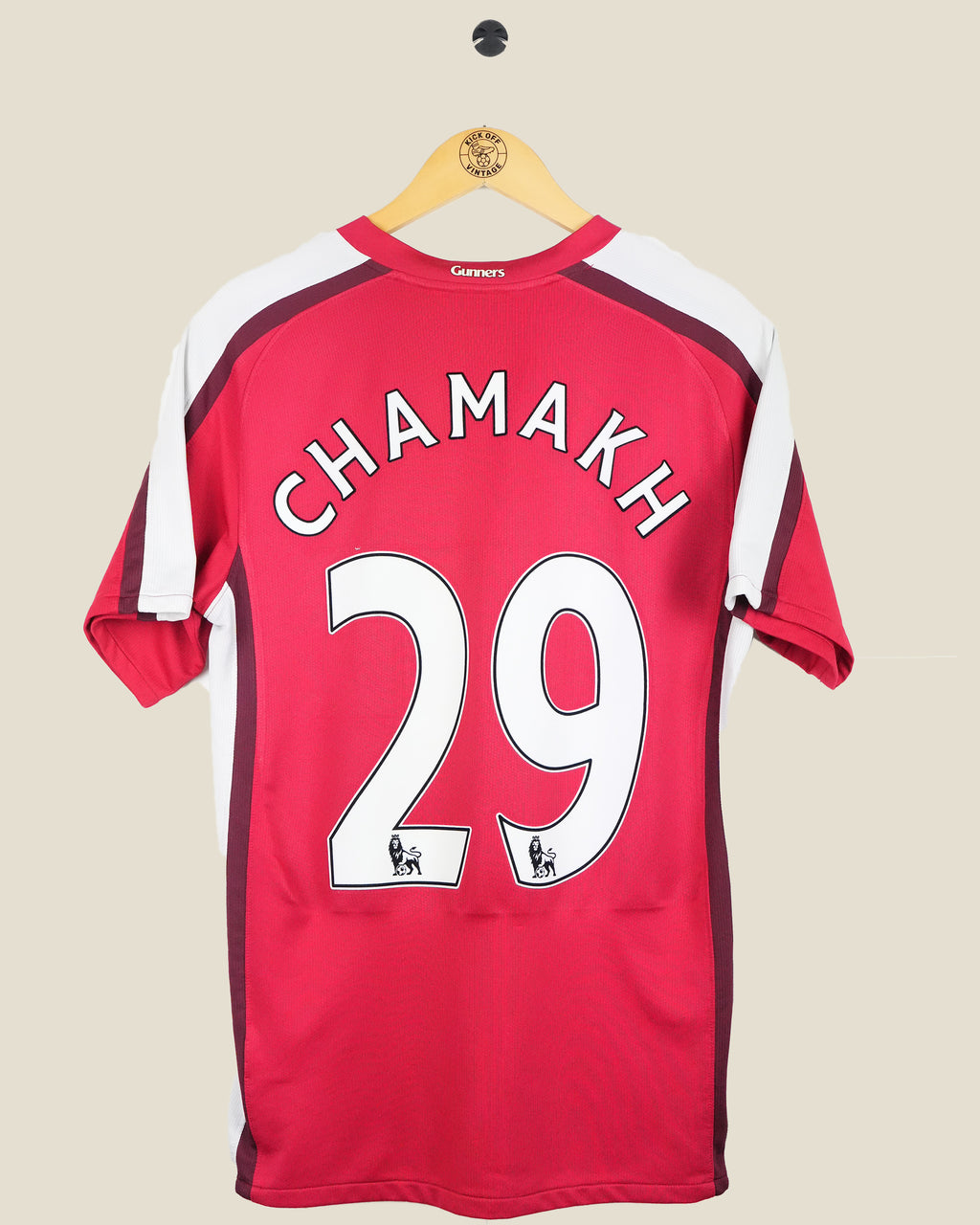 ARSENAL 2008/10 CHAMAKH HOME SHIRT (S) NIKE