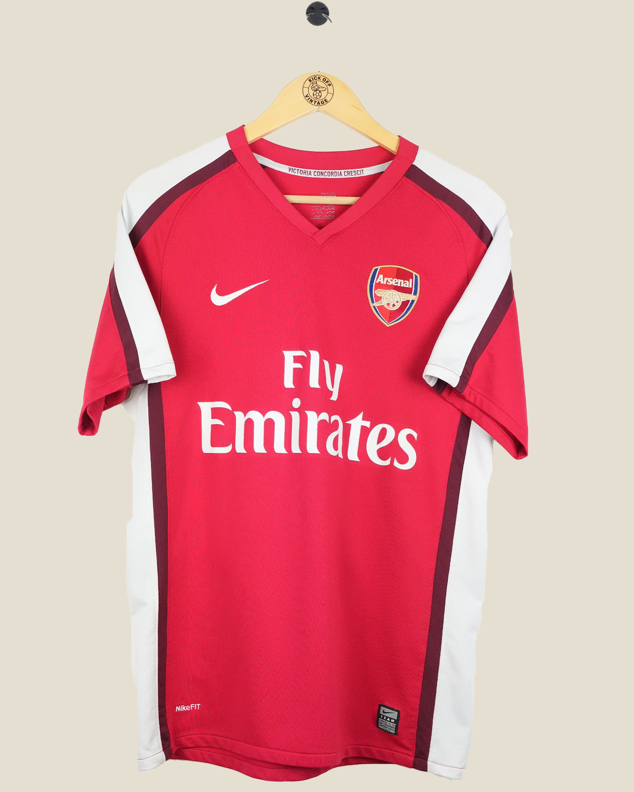 ARSENAL 2008/10 CHAMAKH HOME SHIRT (S) NIKE