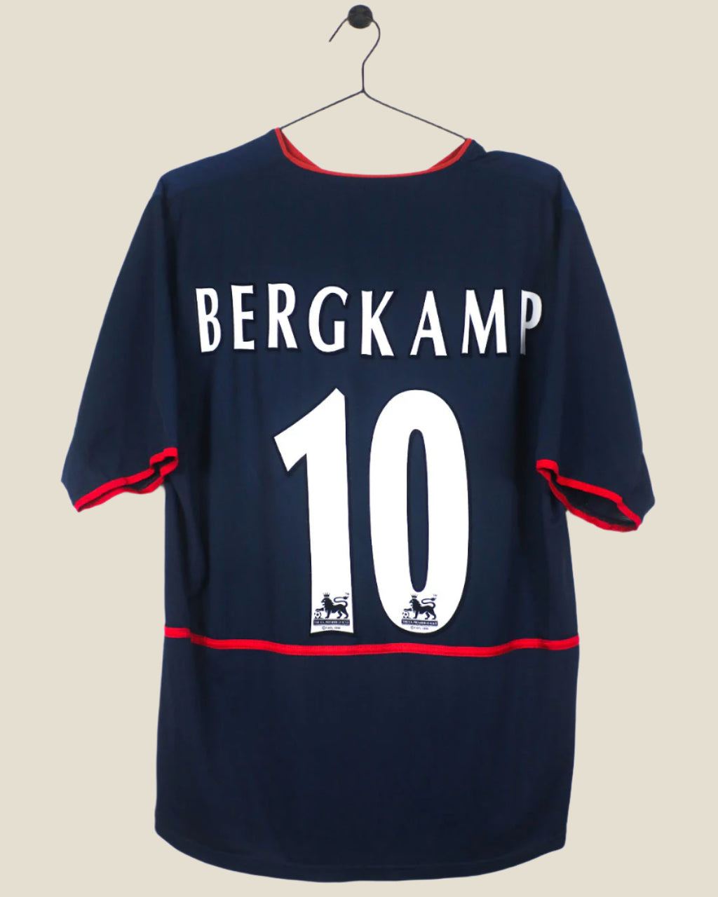 ARSENAL 2002/03 BERGKAMP #10 AWAY SHIRT (L) NIKE