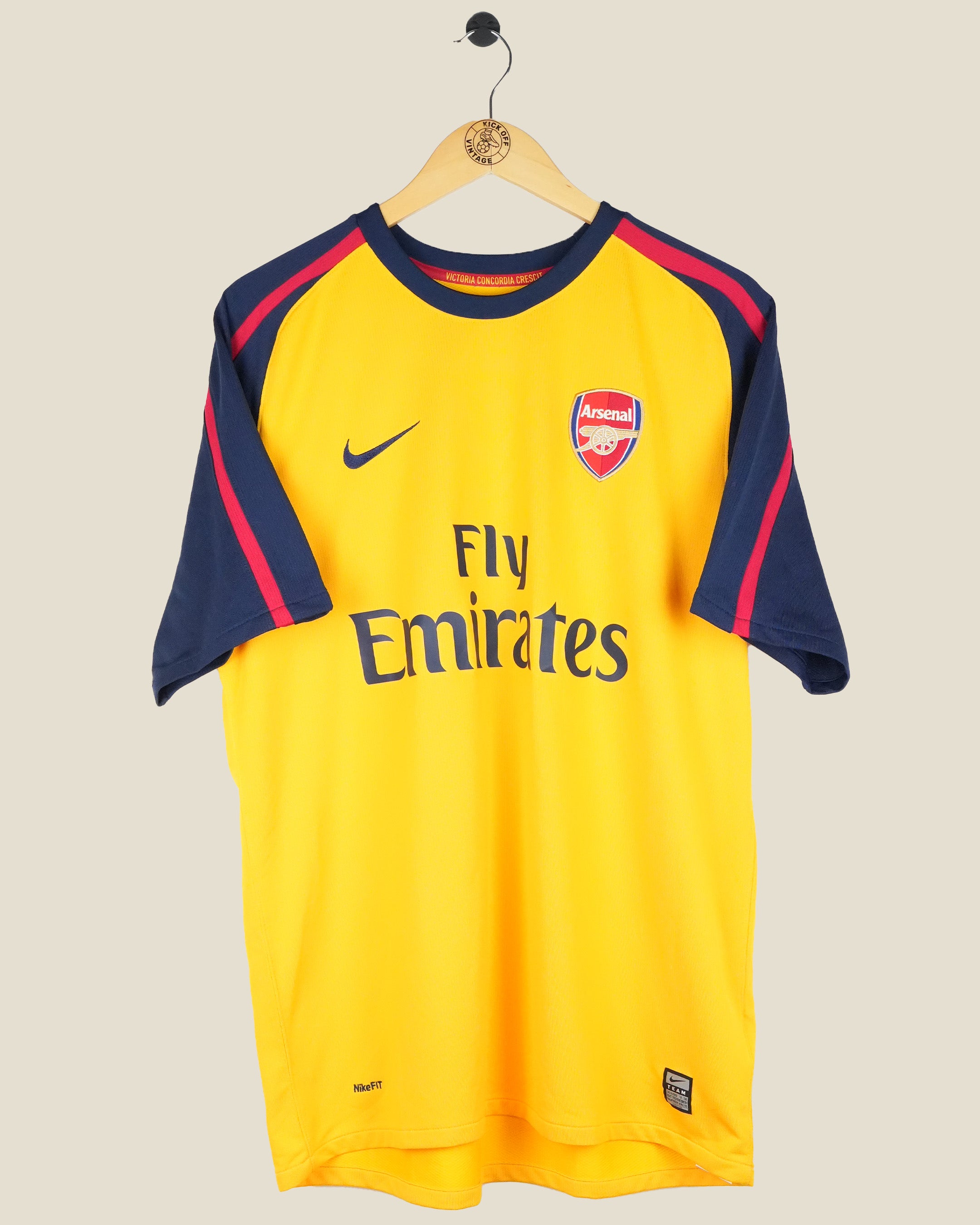 ARSENAL 2008/09 FABREGAS AWAY SHIRT (L) NIKE