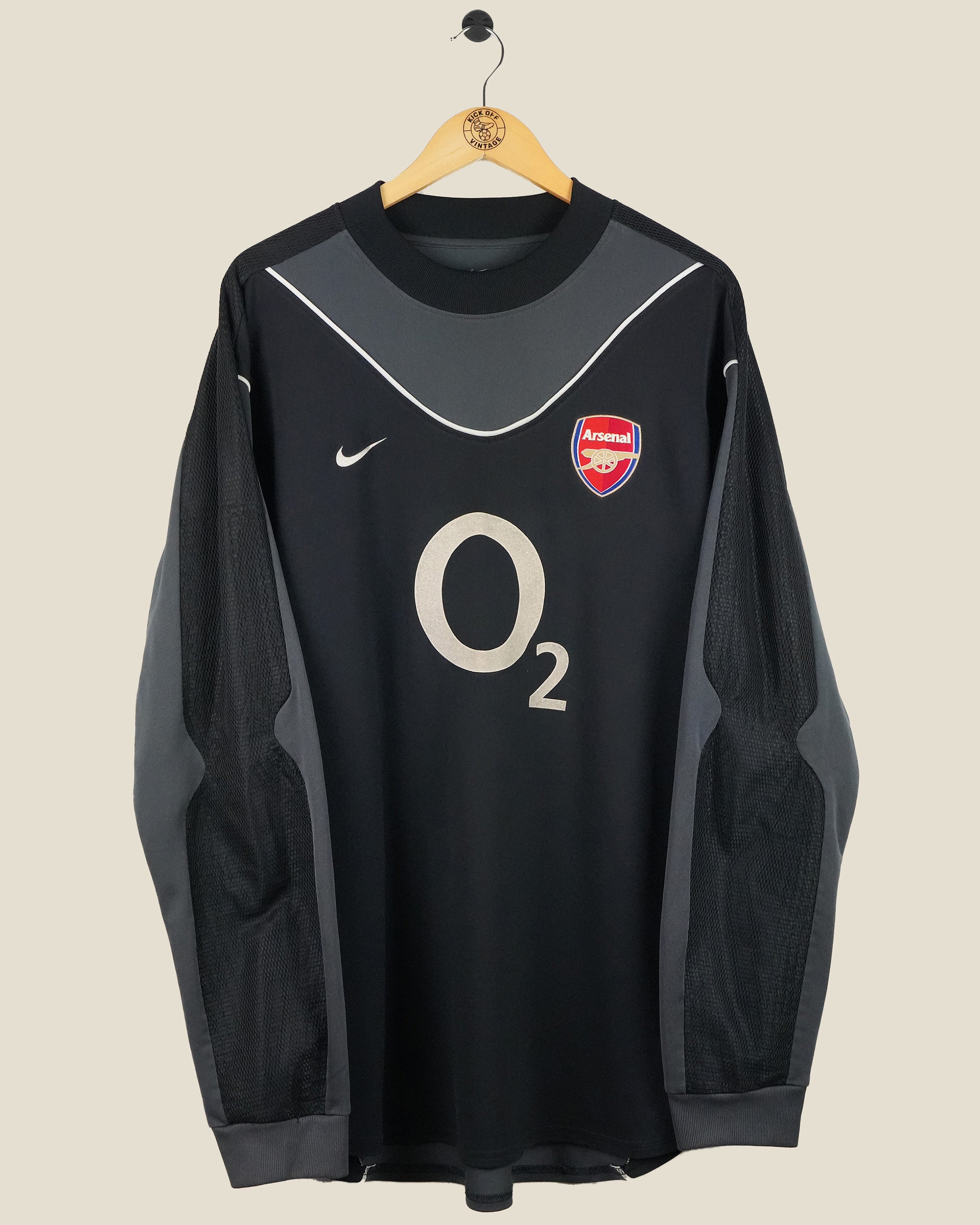 ARSENAL 2003/04 GOALKEEPER SHIRT (XL) NIKE