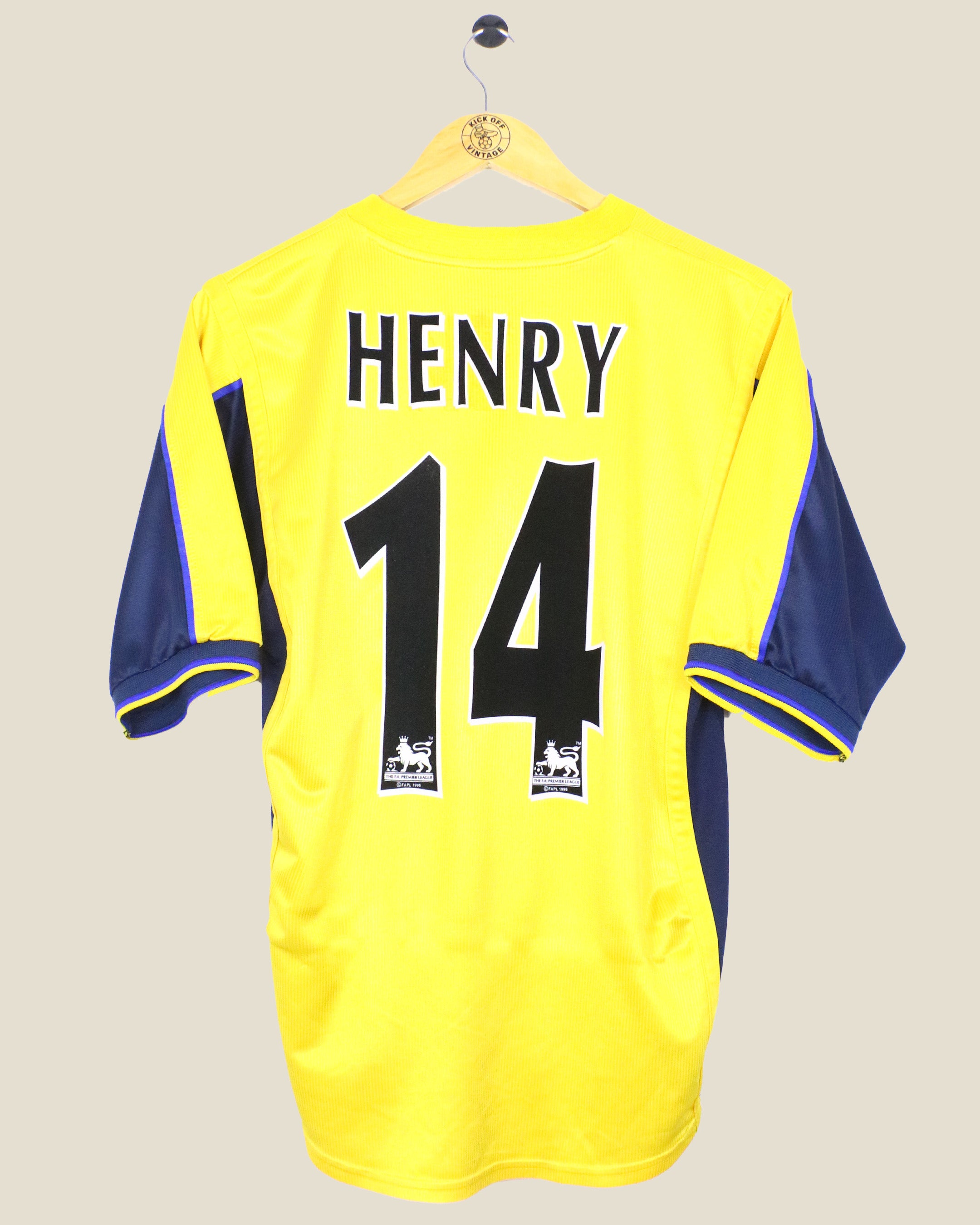 ARSENAL 1999/00 HENRY AWAY SHIRT (M) NIKE