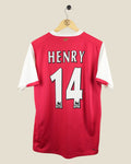 ARSENAL 2006/07 HENRY HOME SHIRT (M) NIKE