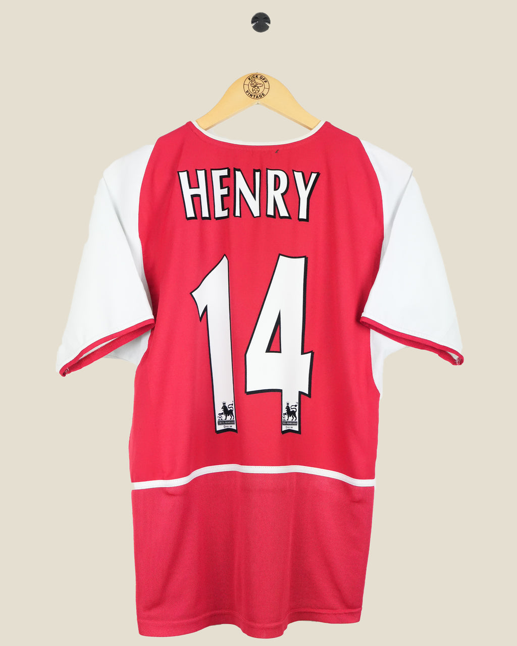 ARSENAL 2002/04 HENRY HOME SHIRT (M) NIKE