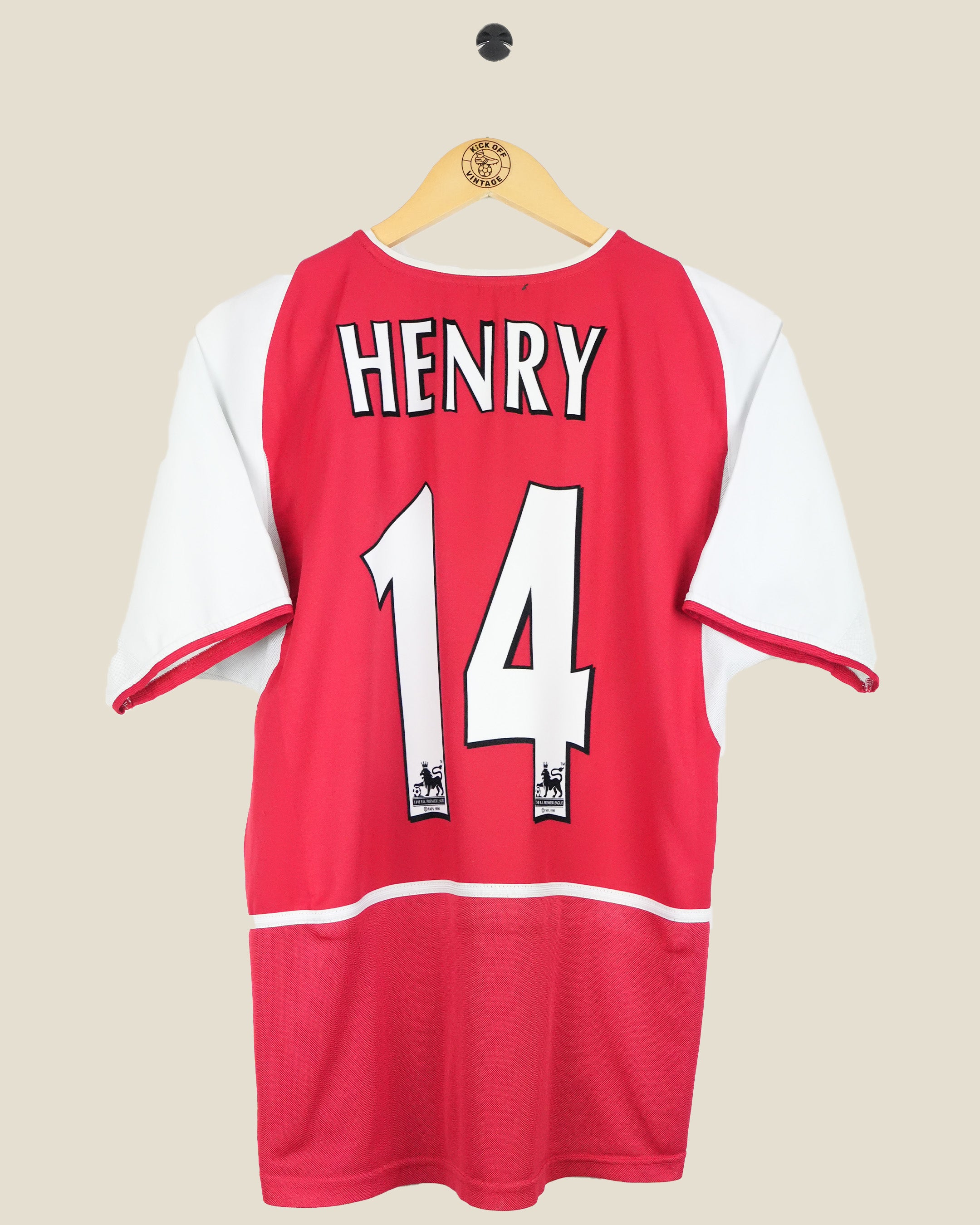 ARSENAL 2002/04 HENRY HOME SHIRT (M) NIKE