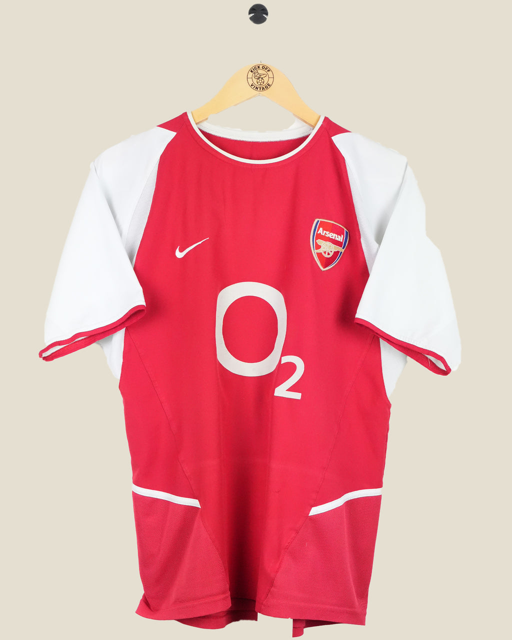 ARSENAL 2002/04 HENRY HOME SHIRT (M) NIKE