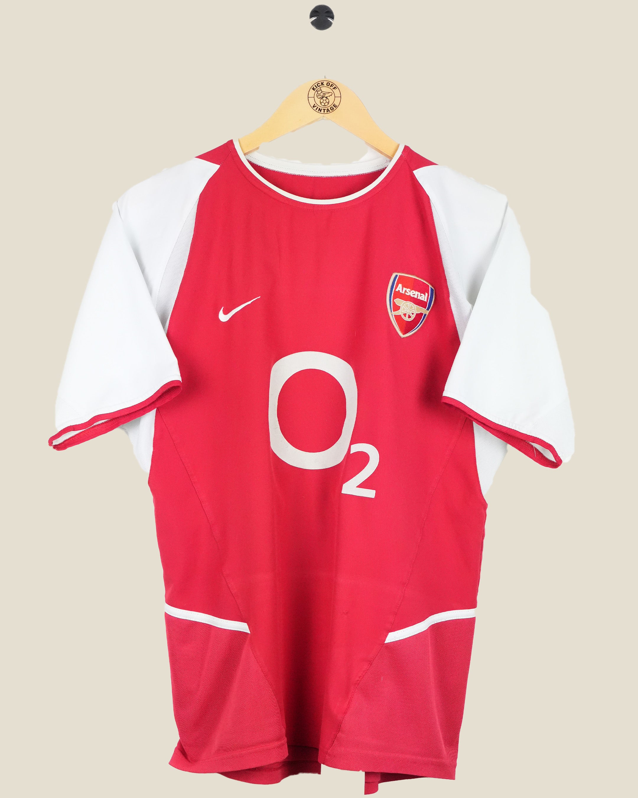 ARSENAL 2002/04 HENRY HOME SHIRT (M) NIKE