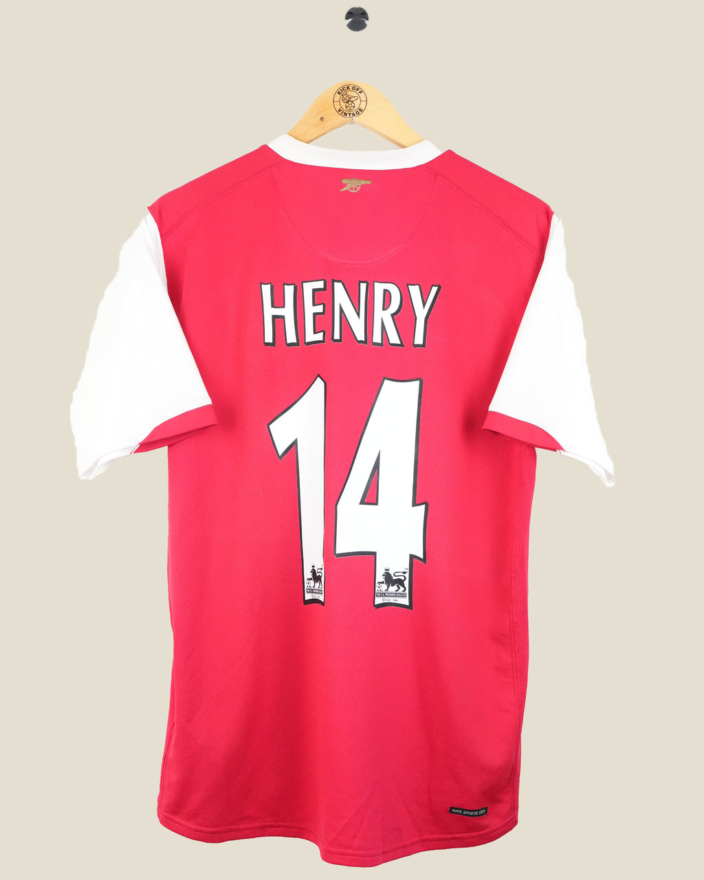ARSENAL 2006/07 HENRY HOME SHIRT (M) NIKE