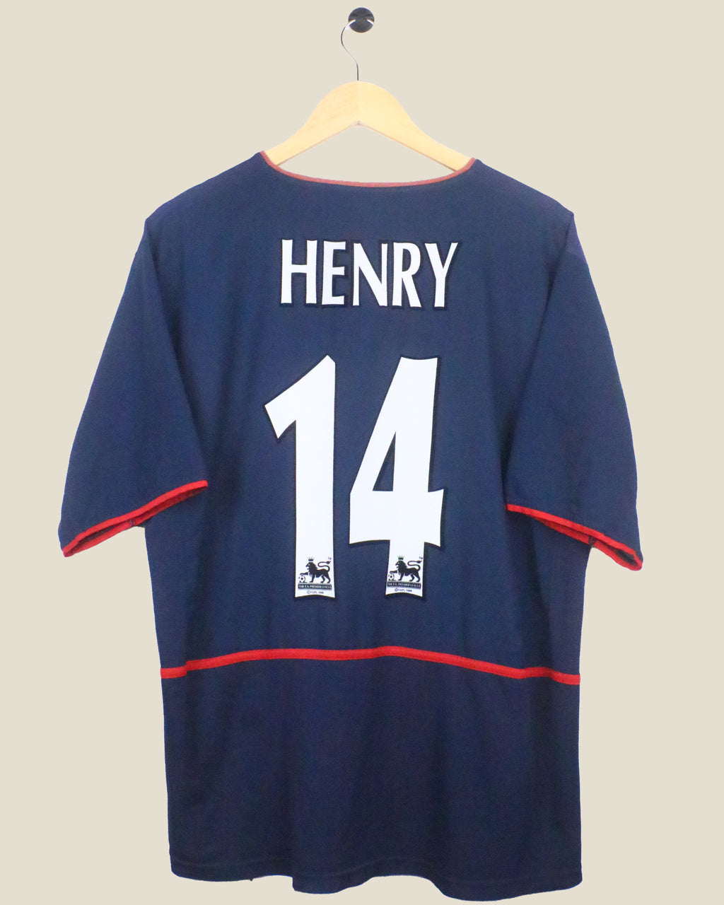 ARSENAL 2002/03 HENRY #14 AWAY (L) NIKE