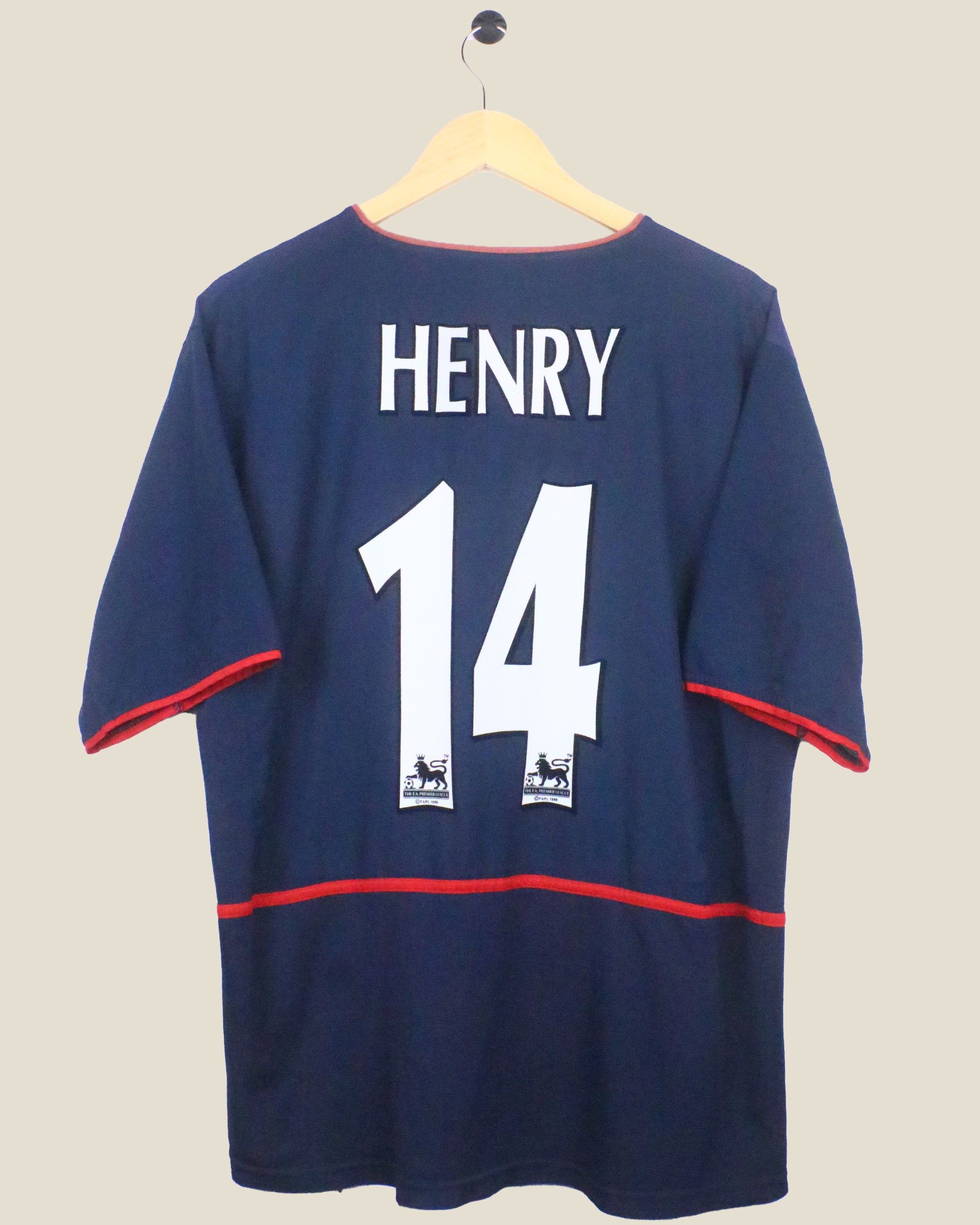 ARSENAL 2002/03 HENRY #14 AWAY (L) NIKE